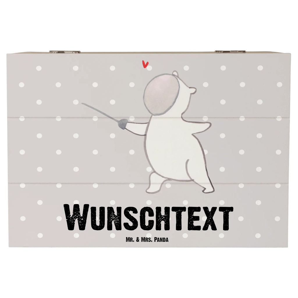 Personalisierte Holzkiste Panda Fechten Schatzkiste Personalisiert, Truhe Personalisiert, Schatulle Personalisiert, Truhe mit Namen, Aufbewahrungsbox mit Namen, Dekokiste mit Namen, Kiste Personalisiert, Dekokiste Personalisiert, Schatulle mit Namen, GEschenkdose Personalisiert, Holzkiste mit Namen, Kiste mit Namen, Erinnerungsbox Personalisiert, Erinnerungsbox mit Namen, Schatzkiste mit Namen, Geschenkbox Personalisiert, Holzkiste Personalisiert, Erinnerungskiste Personalisiert, mit Namen, Aufbewahrungsbox Personalisiert, Geschenk, Schenken, Sport, Sportart, Hobby, Danke, Dankeschön, Auszeichnung, Gewinn, Sportler, Fechten, Fecht Verein, Fechter Bund, Fecht Club