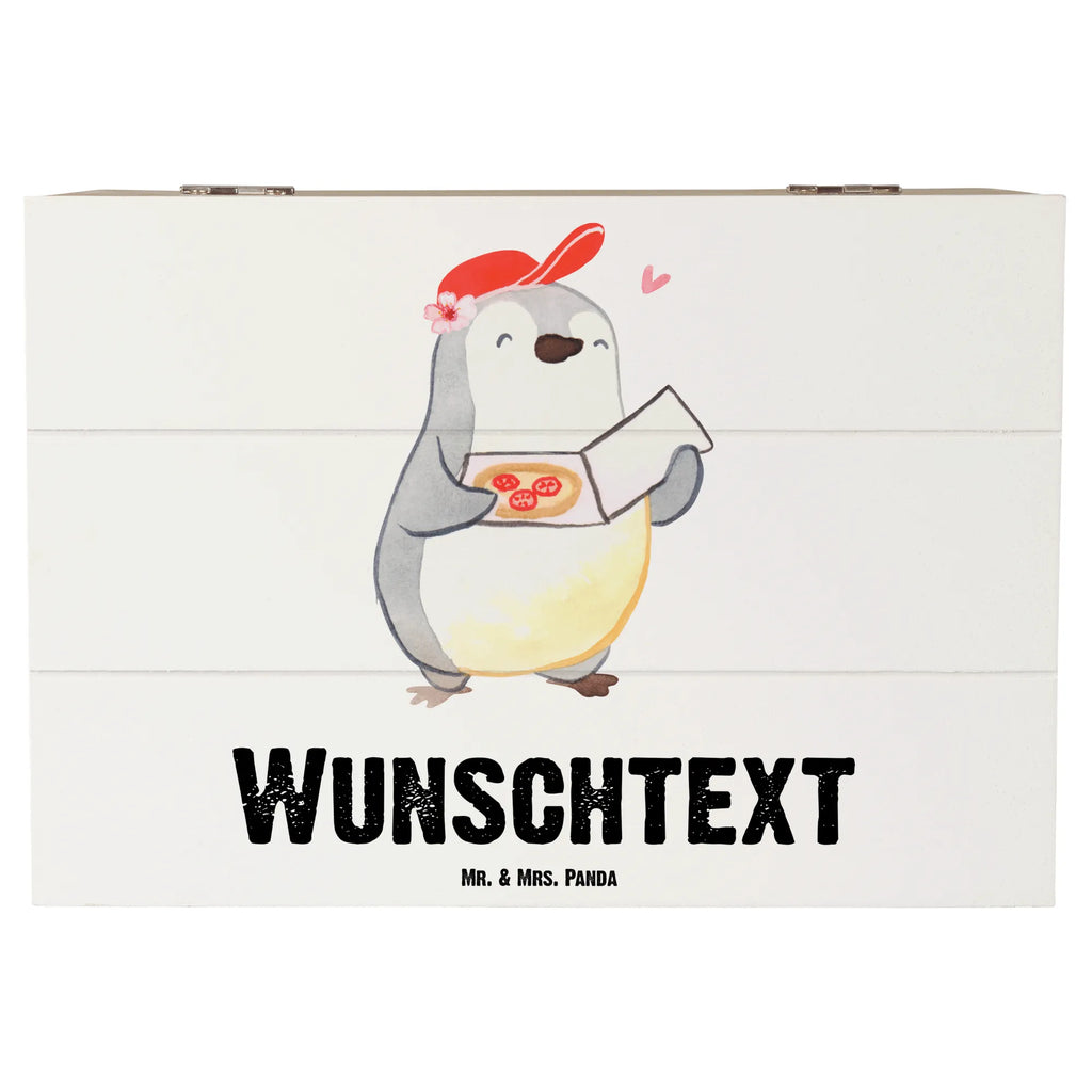 Personalised wooden chest Pizza maker Heart gift, gift idea, best, farewell gift, passing exam, anniversary, retirement, promotion, job start, sayings, funny, profession