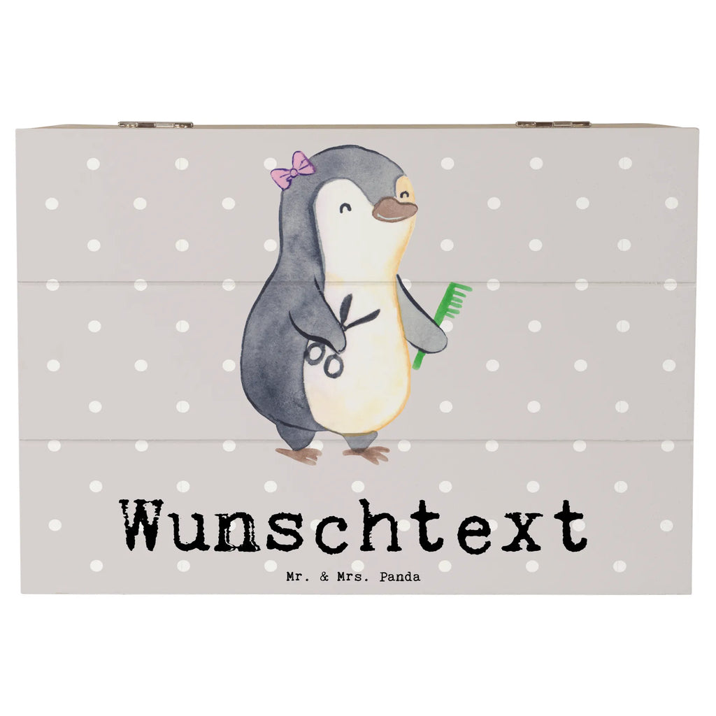 Personalizowane drewniane pudełko Fryzjerka serce Zawód, Wykształcenie, Jubileusz, Pożegnanie, Emerytura, Kolega, Koleżanka, Prezent, Dawać, Pracownik, Współpracownik, Firma, Dziękuję, Dziękuję bardzo