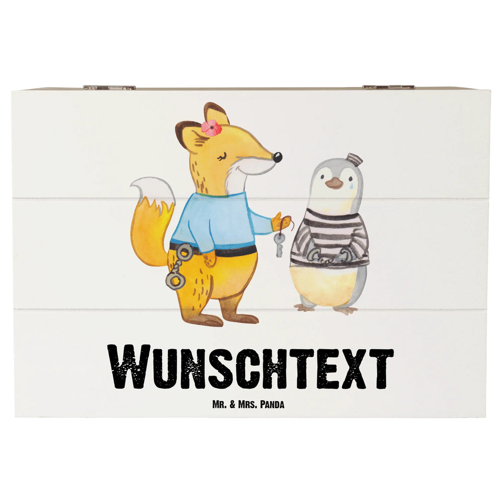 Personalizowane drewniane pudełko strażniczka więzienna serce Zawód, Wykształcenie, Jubileusz, Pożegnanie, Emerytura, Kolega, Koleżanka, Prezent, Dawać, Pracownik, Współpracownik, Firma, Dziękuję, Dziękuję bardzo