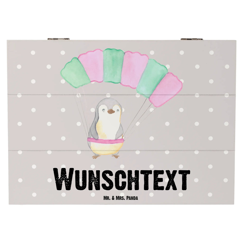 Personalisierte Holzkiste Pinguin Fallschirm springen Erinnerungskiste Personalisiert, Erinnerungsbox Personalisiert, GEschenkdose Personalisiert, Schatzkiste mit Namen, Holzkiste mit Namen, Aufbewahrungsbox Personalisiert, Schatzkiste Personalisiert, Truhe Personalisiert, Aufbewahrungsbox mit Namen, Holzkiste Personalisiert, Kiste mit Namen, Schatulle Personalisiert, Geschenkbox Personalisiert, Dekokiste Personalisiert, Schatulle mit Namen, Erinnerungsbox mit Namen, Truhe mit Namen, mit Namen, Dekokiste mit Namen, Kiste Personalisiert, Sport, Danke, Auszeichnung, Hobby, Sportler, Gewinn, Sportart, Schenken, Geschenk, Dankeschön, Fallschirmsprung, Fallschirmspringen, Skydive