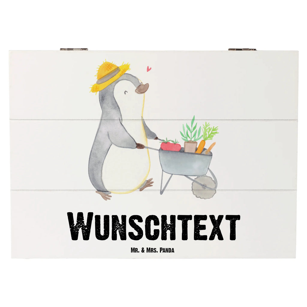 Personalisierte Holzkiste Pinguin Gartenarbeit Dekokiste mit Namen, Truhe Personalisiert, Kiste mit Namen, Truhe mit Namen, GEschenkdose Personalisiert, Geschenkbox Personalisiert, Holzkiste mit Namen, Erinnerungsbox mit Namen, Holzkiste Personalisiert, Schatulle Personalisiert, Aufbewahrungsbox mit Namen, Schatulle mit Namen, Erinnerungsbox Personalisiert, mit Namen, Dekokiste Personalisiert, Aufbewahrungsbox Personalisiert, Erinnerungskiste Personalisiert, Schatzkiste Personalisiert, Kiste Personalisiert, Schatzkiste mit Namen, Geschenk, Schenken, Sport, Sportart, Hobby, Danke, Dankeschön, Auszeichnung, Gewinn, Sportler, Gartenarbeit, Gärtnern, Gartenpflege, Urban Gardening