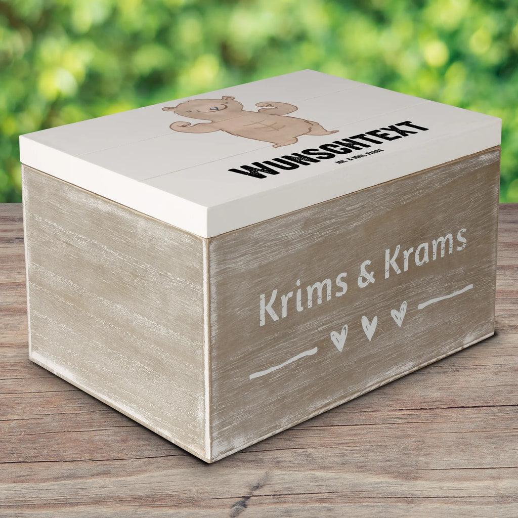 Personalizowane drewniane pudełko Niedźwiedź kulturystyka Dekokiste Personalisiert, Truhe mit Namen, mit Namen, Erinnerungsbox Personalisiert, Schatzkiste mit Namen, GEschenkdose Personalisiert, Kiste Personalisiert, Holzkiste Personalisiert, Aufbewahrungsbox mit Namen, Kiste mit Namen, Schatulle Personalisiert, Schatulle mit Namen, Erinnerungskiste Personalisiert, Geschenkbox Personalisiert, Aufbewahrungsbox Personalisiert, Truhe Personalisiert, Dekokiste mit Namen, Schatzkiste Personalisiert, Erinnerungsbox mit Namen, Holzkiste mit Namen, Geschenk, Schenken, Sport, Sportart, Hobby, Danke, Dankeschön, Auszeichnung, Gewinn, Sportler, Bodybuilding, Leistungssport, Muskelmasse, Körpergestaltung