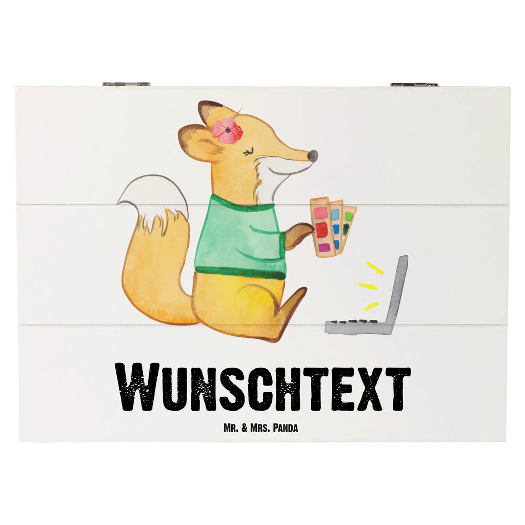 Personalised wooden chest graphic designer Heart gift, gift idea, best, farewell gift, passing exam, anniversary, retirement, promotion, job start, sayings, funny, profession