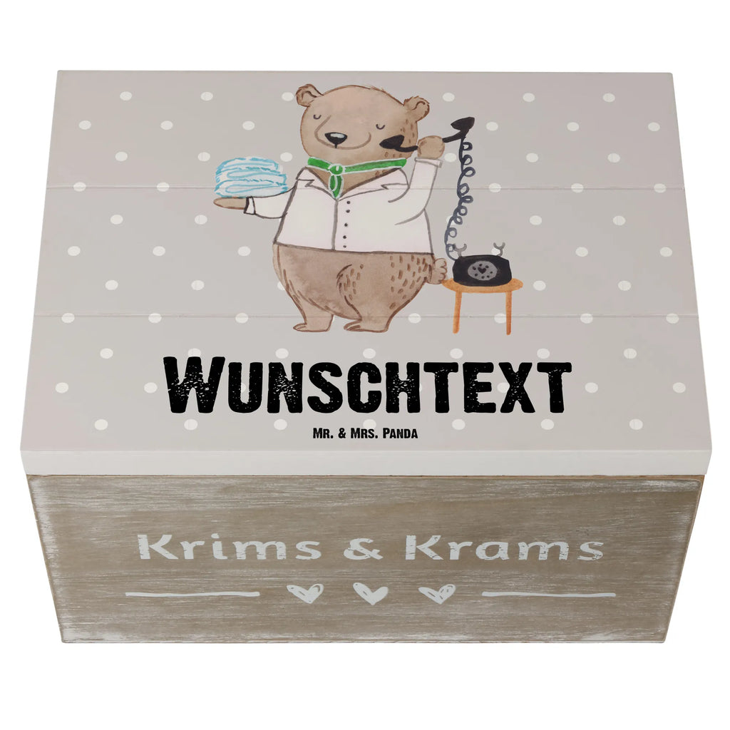 Personalizowane drewniane pudełko pracownica hotelu Serce Zawód, Wykształcenie, Jubileusz, Pożegnanie, Emerytura, Kolega, Koleżanka, Prezent, Dawać, Pracownik, Współpracownik, Firma, Dziękuję, Dziękuję bardzo