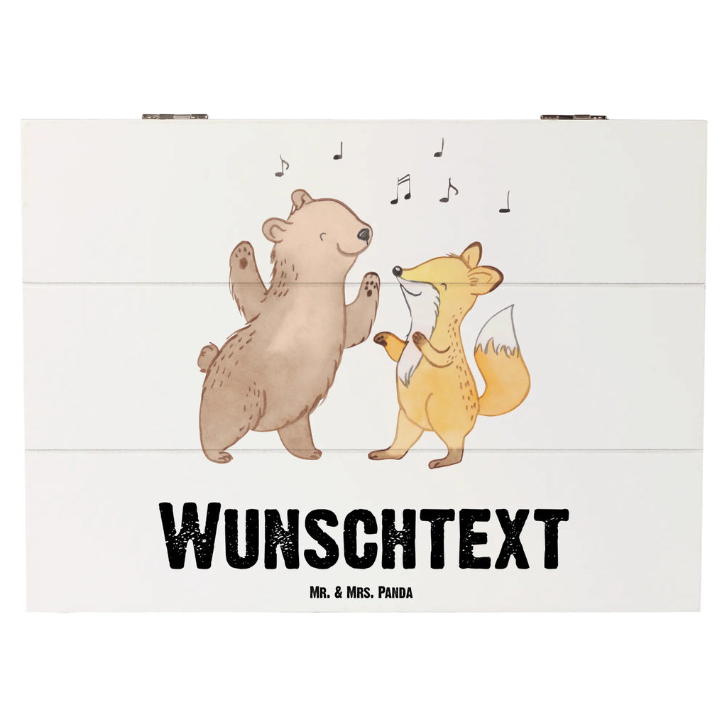 Personalised wooden chest Bear &amp; Fox disco Kiste Personalisiert, Schatzkiste mit Namen, Holzkiste Personalisiert, Geschenkbox Personalisiert, Schatzkiste Personalisiert, Dekokiste mit Namen, Truhe mit Namen, Schatulle Personalisiert, Schatulle mit Namen, GEschenkdose Personalisiert, Holzkiste mit Namen, Erinnerungsbox Personalisiert, Dekokiste Personalisiert, Aufbewahrungsbox mit Namen, Aufbewahrungsbox Personalisiert, Kiste mit Namen, Truhe Personalisiert, mit Namen, Erinnerungsbox mit Namen, Erinnerungskiste Personalisiert, Geschenk, Schenken, Sport, Sportart, Hobby, Danke, Dankeschön, Auszeichnung, Gewinn, Sportler, Tanzstimmung, Nachtclub, Feiern, Clubbing, Tanzen, Clubs, Disco
