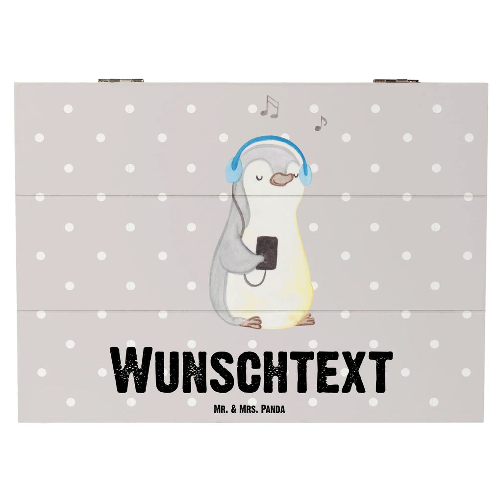 Personalizowane drewniane pudełko Pingwin Słuchać muzyki Geschenkbox Personalisiert, Holzkiste Personalisiert, Schatulle Personalisiert, Erinnerungskiste Personalisiert, Erinnerungsbox Personalisiert, Aufbewahrungsbox mit Namen, Erinnerungsbox mit Namen, Kiste mit Namen, Schatzkiste Personalisiert, Schatulle mit Namen, Aufbewahrungsbox Personalisiert, Truhe mit Namen, Holzkiste mit Namen, Dekokiste Personalisiert, Kiste Personalisiert, mit Namen, Truhe Personalisiert, GEschenkdose Personalisiert, Dekokiste mit Namen, Schatzkiste mit Namen, Geschenk, Schenken, Sport, Sportart, Hobby, Danke, Dankeschön, Auszeichnung, Gewinn, Sportler, Lieblingssong, Musik hören