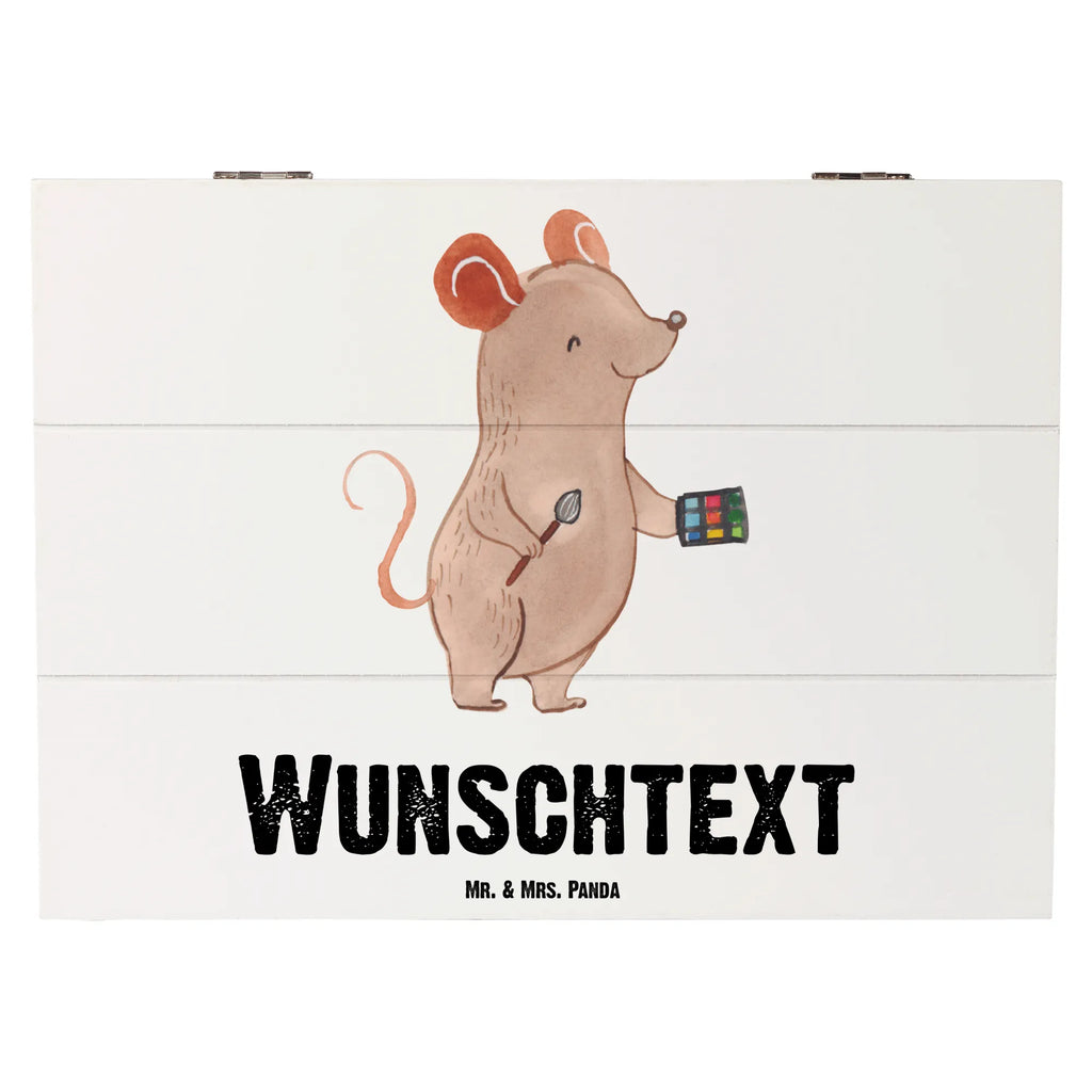 Personalised wooden chest Makeup Artist Heart gift, gift idea, best, farewell gift, passing exam, anniversary, retirement, promotion, job start, sayings, funny, profession