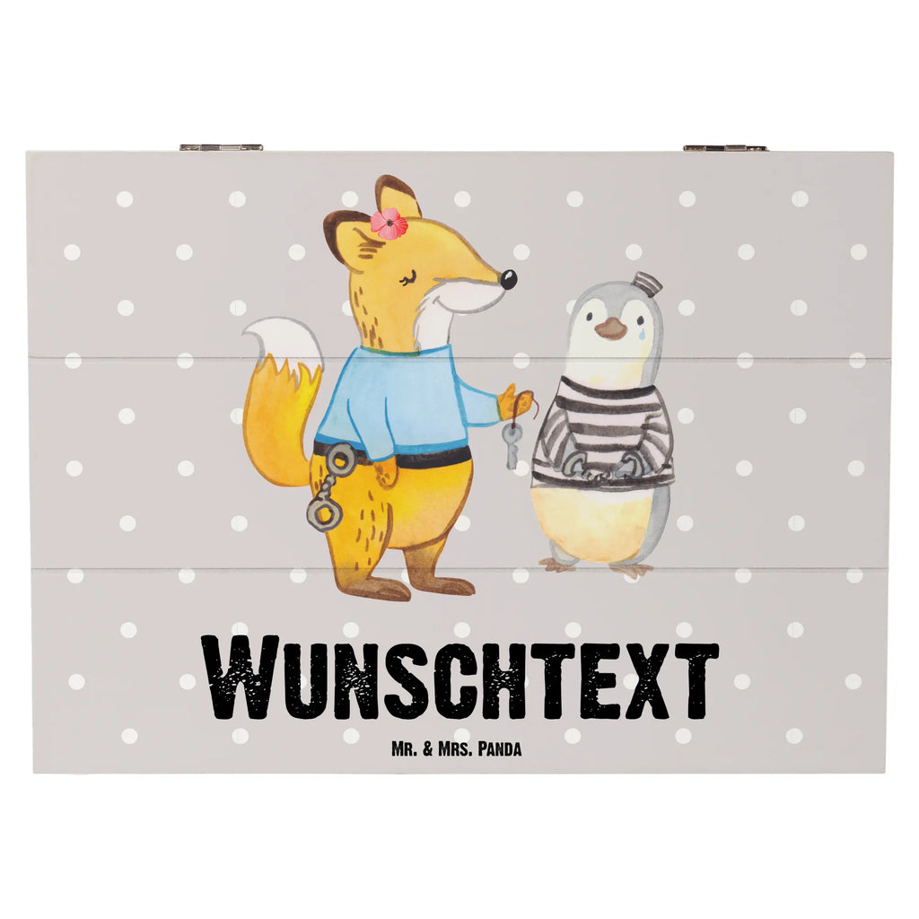 Personalizowane drewniane pudełko strażniczka więzienna serce Zawód, Wykształcenie, Jubileusz, Pożegnanie, Emerytura, Kolega, Koleżanka, Prezent, Dawać, Pracownik, Współpracownik, Firma, Dziękuję, Dziękuję bardzo