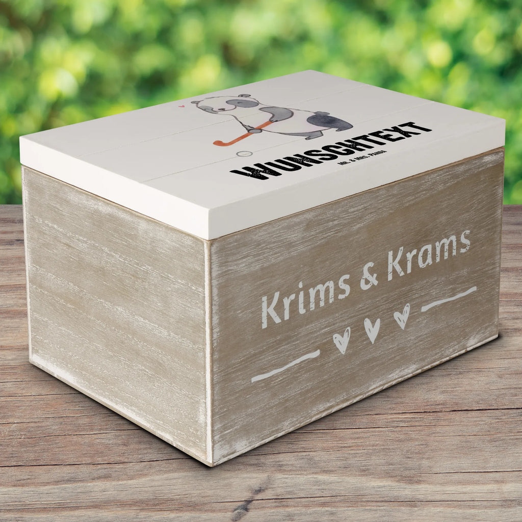 Personalizowane drewniane pudełko Panda grać w hokej Holzkiste mit Namen, Aufbewahrungsbox mit Namen, Aufbewahrungsbox Personalisiert, Schatzkiste mit Namen, Kiste Personalisiert, GEschenkdose Personalisiert, Schatulle mit Namen, Kiste mit Namen, Erinnerungsbox Personalisiert, Truhe mit Namen, Dekokiste mit Namen, Schatzkiste Personalisiert, Schatulle Personalisiert, Erinnerungsbox mit Namen, mit Namen, Truhe Personalisiert, Geschenkbox Personalisiert, Dekokiste Personalisiert, Erinnerungskiste Personalisiert, Holzkiste Personalisiert, Geschenk, Schenken, Sport, Sportart, Hobby, Danke, Dankeschön, Auszeichnung, Gewinn, Sportler, Feldhockey, Hockey spielen, Hockey Verein, Hockeyschläger