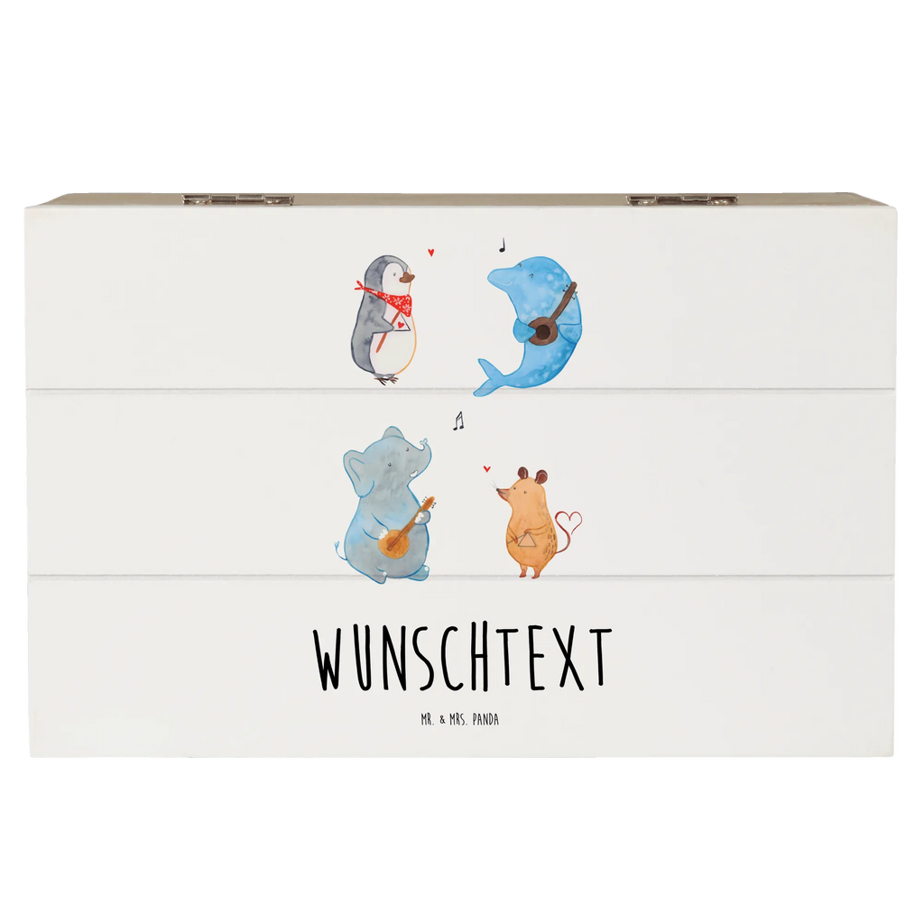 Personalisierte Holzkiste Big Band GEschenkdose Personalisiert, Dekokiste mit Namen, Kiste Personalisiert, mit Namen, Holzkiste Personalisiert, Aufbewahrungsbox mit Namen, Schatzkiste Personalisiert, Dekokiste Personalisiert, Truhe mit Namen, Geschenkbox Personalisiert, Schatulle mit Namen, Holzkiste mit Namen, Schatzkiste mit Namen, Kiste mit Namen, Truhe Personalisiert, Erinnerungsbox mit Namen, Erinnerungskiste Personalisiert, Erinnerungsbox Personalisiert, Aufbewahrungsbox Personalisiert, Schatulle Personalisiert, Lustige Sprüche, Tiere, Tiermotive, Gute Laune, Musikanten, Maus, Band, Gitarre, Triangel, Hund, Delfin, Elefant, Pinguin, Musik
