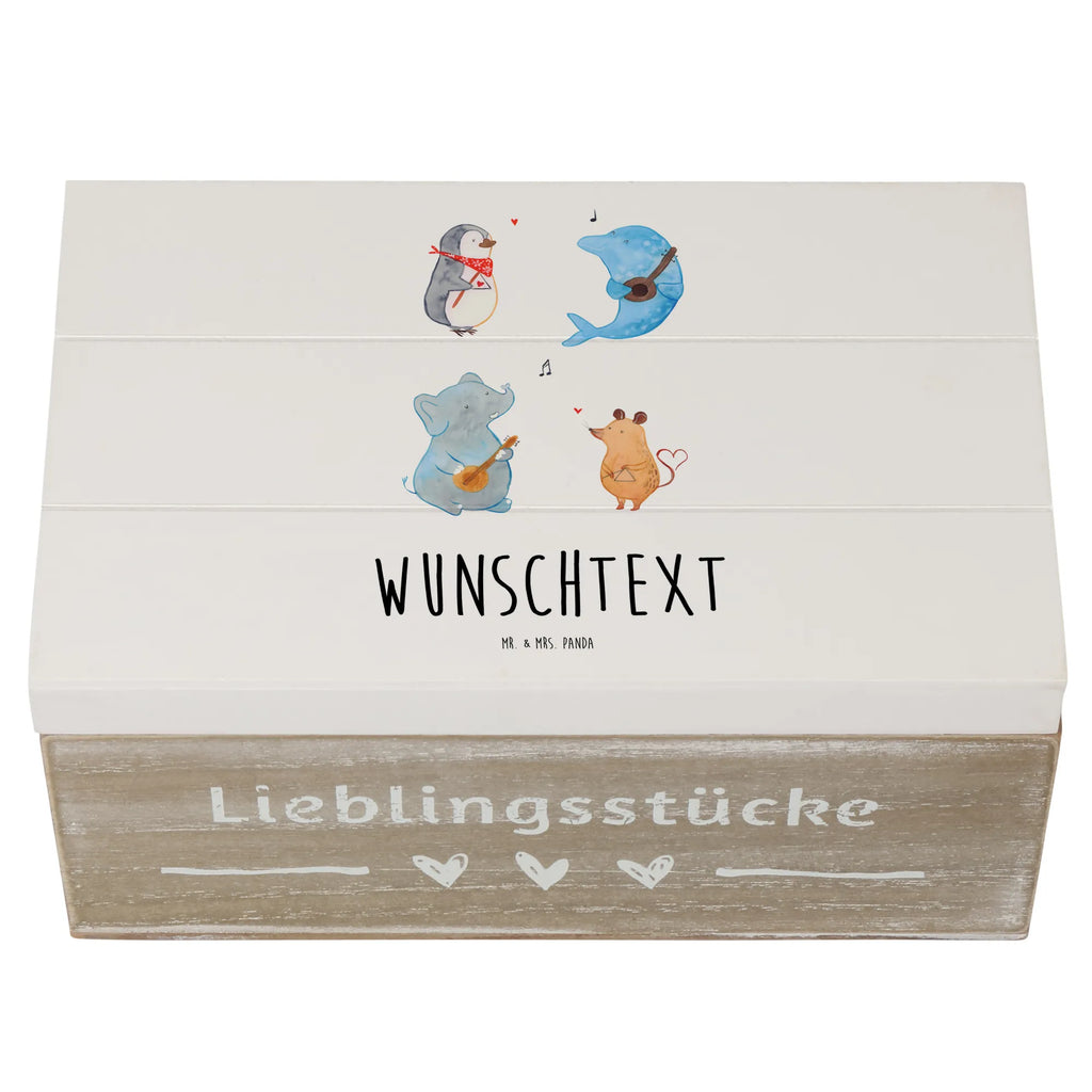 Personalisierte Holzkiste Big Band GEschenkdose Personalisiert, Dekokiste mit Namen, Kiste Personalisiert, mit Namen, Holzkiste Personalisiert, Aufbewahrungsbox mit Namen, Schatzkiste Personalisiert, Dekokiste Personalisiert, Truhe mit Namen, Geschenkbox Personalisiert, Schatulle mit Namen, Holzkiste mit Namen, Schatzkiste mit Namen, Kiste mit Namen, Truhe Personalisiert, Erinnerungsbox mit Namen, Erinnerungskiste Personalisiert, Erinnerungsbox Personalisiert, Aufbewahrungsbox Personalisiert, Schatulle Personalisiert, Lustige Sprüche, Tiere, Tiermotive, Gute Laune, Musikanten, Maus, Band, Gitarre, Triangel, Hund, Delfin, Elefant, Pinguin, Musik