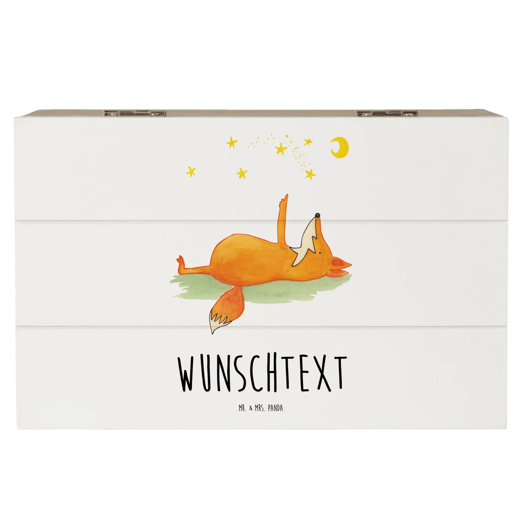 Personalised wooden chest Fox Stars fox, foxes, forest wildlife, clever as a fox, animal lover, Saying positive, Saying beautiful, Fox, Always Look on the Bright Side of Life, Romance, words of consolation
