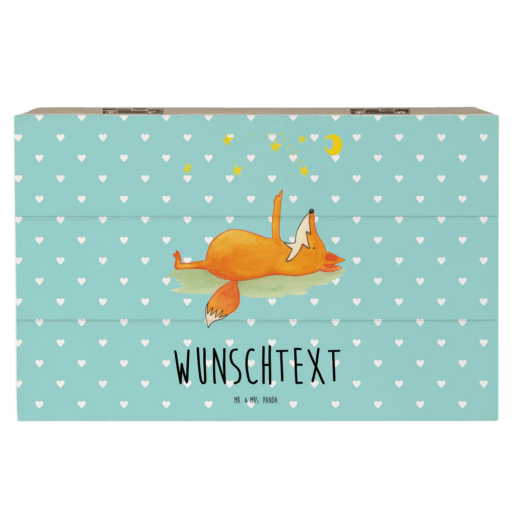 Personalised wooden chest Fox Stars fox, foxes, forest wildlife, clever as a fox, animal lover, Saying positive, Saying beautiful, Fox, Always Look on the Bright Side of Life, Romance, words of consolation