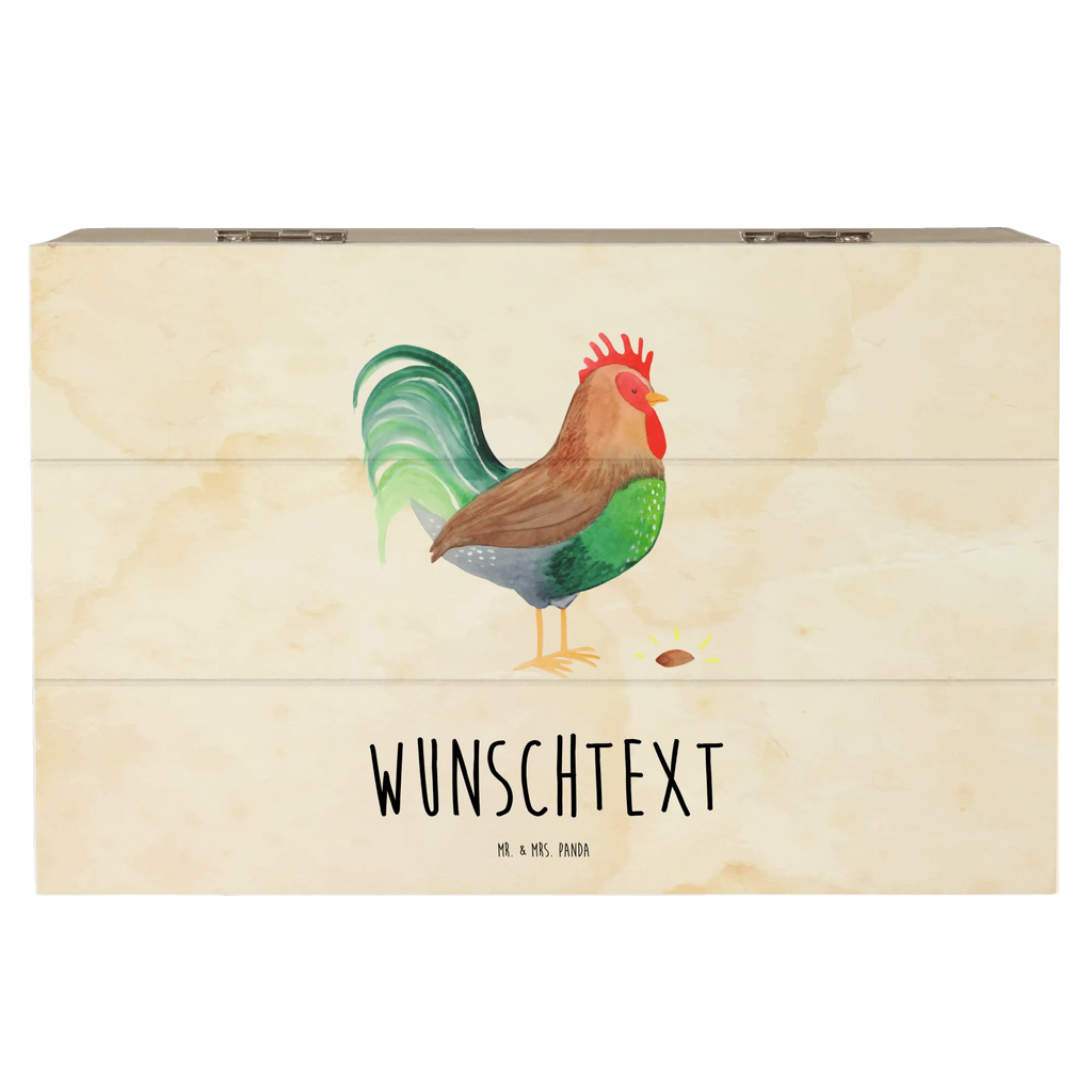 Personalised wooden chest Faucet grain farm, farm animals, animals, eggs, nature, corn, cock, hen