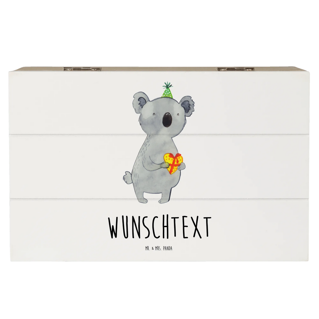 Personalised wooden chest Koala bear Gift Koala, Birthday, Present, Party