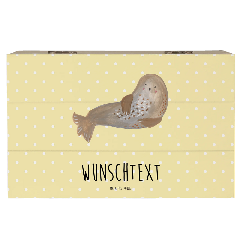 Personalisierte Holzkiste Robbe lachend Kiste mit Namen, Dekokiste Personalisiert, Truhe mit Namen, Truhe Personalisiert, Erinnerungskiste Personalisiert, mit Namen, Aufbewahrungsbox Personalisiert, Holzkiste Personalisiert, Dekokiste mit Namen, Holzkiste mit Namen, GEschenkdose Personalisiert, Schatzkiste mit Namen, Schatulle Personalisiert, Aufbewahrungsbox mit Namen, Erinnerungsbox mit Namen, Schatzkiste Personalisiert, Schatulle mit Namen, Kiste Personalisiert, Geschenkbox Personalisiert, Erinnerungsbox Personalisiert, Lustige Sprüche, Tiere, Tiermotive, Gute Laune, Meerestier, Robben, Nordsee, Ostsee, Strand, Seehund, Robbe