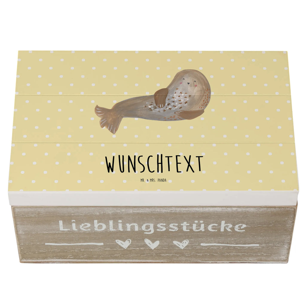 Personalisierte Holzkiste Robbe lachend Kiste mit Namen, Dekokiste Personalisiert, Truhe mit Namen, Truhe Personalisiert, Erinnerungskiste Personalisiert, mit Namen, Aufbewahrungsbox Personalisiert, Holzkiste Personalisiert, Dekokiste mit Namen, Holzkiste mit Namen, GEschenkdose Personalisiert, Schatzkiste mit Namen, Schatulle Personalisiert, Aufbewahrungsbox mit Namen, Erinnerungsbox mit Namen, Schatzkiste Personalisiert, Schatulle mit Namen, Kiste Personalisiert, Geschenkbox Personalisiert, Erinnerungsbox Personalisiert, Lustige Sprüche, Tiere, Tiermotive, Gute Laune, Meerestier, Robben, Nordsee, Ostsee, Strand, Seehund, Robbe