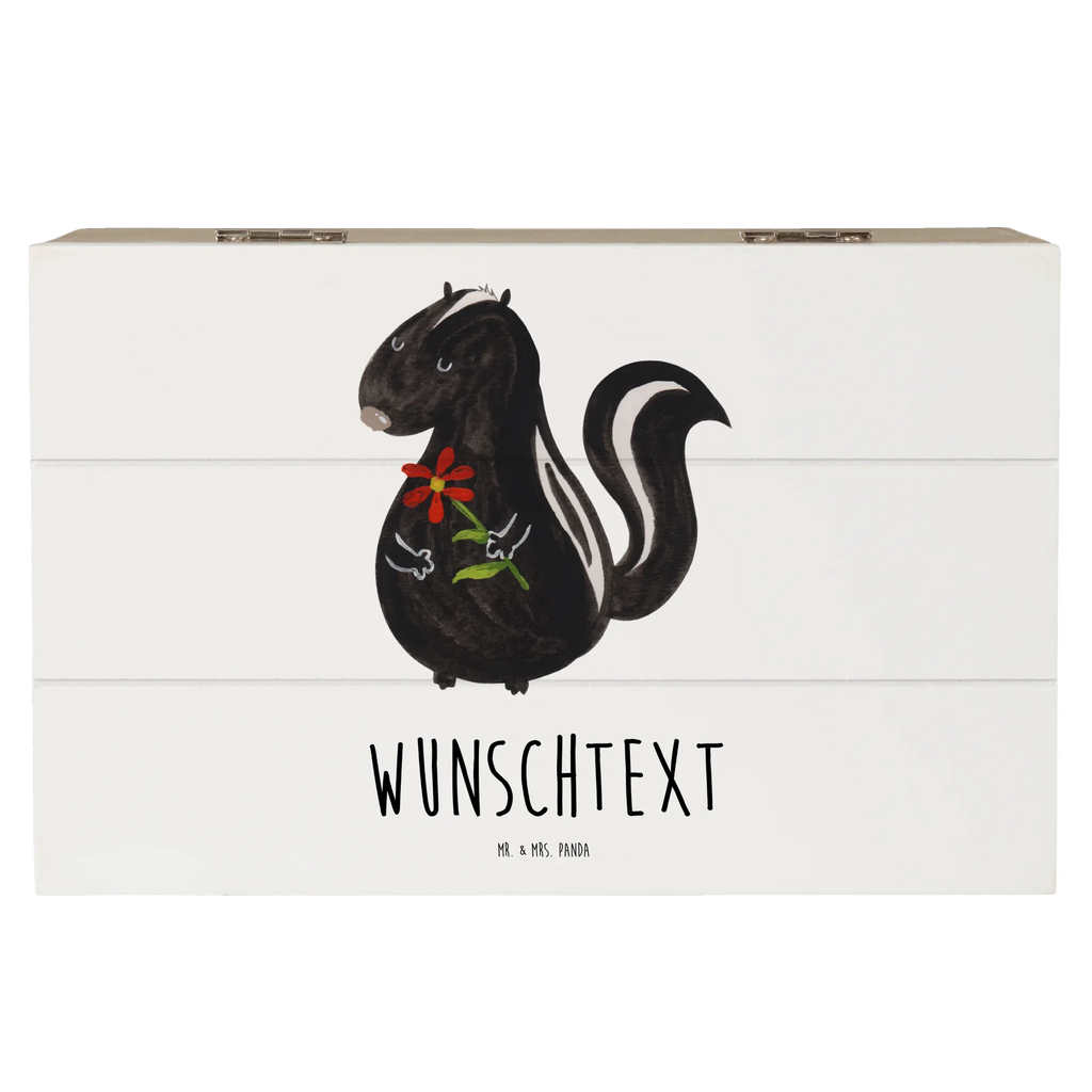 Personalisierte Holzkiste Stinktier Blume Erinnerungsbox Personalisiert, Schatzkiste Personalisiert, mit Namen, Aufbewahrungsbox Personalisiert, Geschenkbox Personalisiert, Aufbewahrungsbox mit Namen, Kiste Personalisiert, Truhe Personalisiert, Dekokiste mit Namen, Truhe mit Namen, Dekokiste Personalisiert, Erinnerungsbox mit Namen, Erinnerungskiste Personalisiert, Holzkiste Personalisiert, Holzkiste mit Namen, Schatulle Personalisiert, Kiste mit Namen, GEschenkdose Personalisiert, Schatulle mit Namen, Schatzkiste mit Namen, Stinktier, Skunk, Tagträumer, Stinki, Stinker, Träume, Dreams, Raubtier, Verträumt, Wildtier