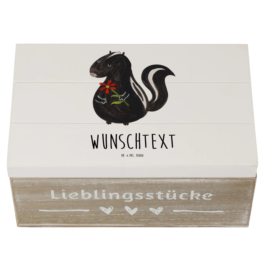 Personalisierte Holzkiste Stinktier Blume Erinnerungsbox Personalisiert, Schatzkiste Personalisiert, mit Namen, Aufbewahrungsbox Personalisiert, Geschenkbox Personalisiert, Aufbewahrungsbox mit Namen, Kiste Personalisiert, Truhe Personalisiert, Dekokiste mit Namen, Truhe mit Namen, Dekokiste Personalisiert, Erinnerungsbox mit Namen, Erinnerungskiste Personalisiert, Holzkiste Personalisiert, Holzkiste mit Namen, Schatulle Personalisiert, Kiste mit Namen, GEschenkdose Personalisiert, Schatulle mit Namen, Schatzkiste mit Namen, Stinktier, Skunk, Tagträumer, Stinki, Stinker, Träume, Dreams, Raubtier, Verträumt, Wildtier