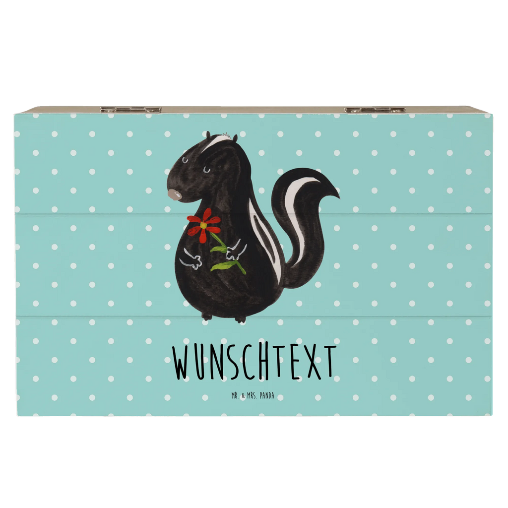 Personalisierte Holzkiste Stinktier Blume Erinnerungsbox Personalisiert, Schatzkiste Personalisiert, mit Namen, Aufbewahrungsbox Personalisiert, Geschenkbox Personalisiert, Aufbewahrungsbox mit Namen, Kiste Personalisiert, Truhe Personalisiert, Dekokiste mit Namen, Truhe mit Namen, Dekokiste Personalisiert, Erinnerungsbox mit Namen, Erinnerungskiste Personalisiert, Holzkiste Personalisiert, Holzkiste mit Namen, Schatulle Personalisiert, Kiste mit Namen, GEschenkdose Personalisiert, Schatulle mit Namen, Schatzkiste mit Namen, Stinktier, Skunk, Tagträumer, Stinki, Stinker, Träume, Dreams, Raubtier, Verträumt, Wildtier