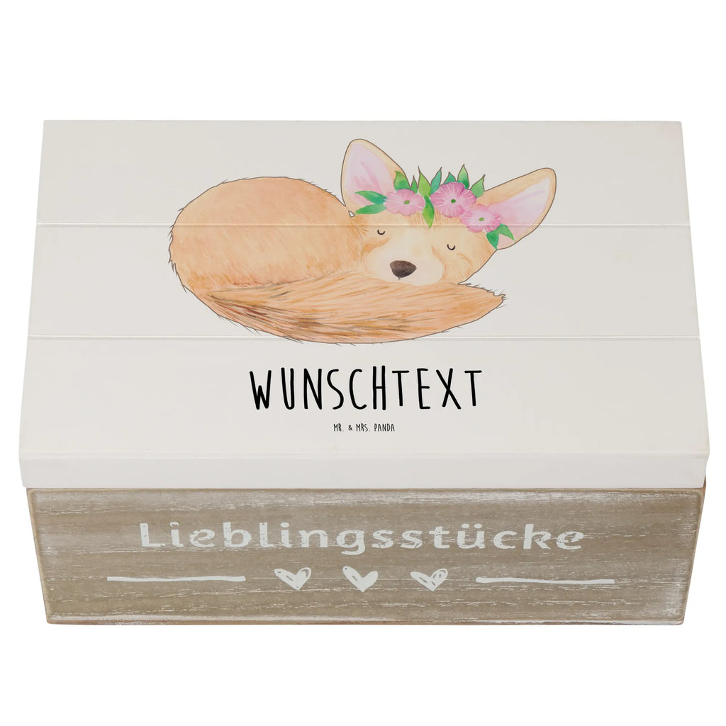 Personalizowane drewniane pudełko lis pustynny kwiaty mit Namen, Dekokiste Personalisiert, Truhe mit Namen, Holzkiste mit Namen, Aufbewahrungsbox mit Namen, Erinnerungsbox mit Namen, Schatzkiste Personalisiert, Erinnerungsbox Personalisiert, Kiste mit Namen, Kiste Personalisiert, Schatulle Personalisiert, Schatulle mit Namen, Schatzkiste mit Namen, Erinnerungskiste Personalisiert, GEschenkdose Personalisiert, Truhe Personalisiert, Aufbewahrungsbox Personalisiert, Holzkiste Personalisiert, Geschenkbox Personalisiert, Dekokiste mit Namen, Afrika, Wildtiere, Blumen, Wüstenfuchs, Glücklich, Wüste, Blumenkranz