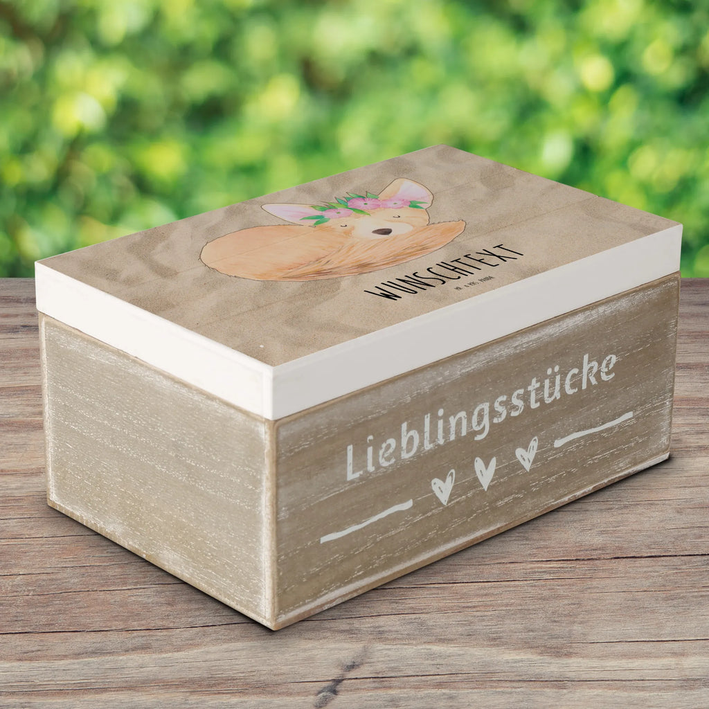 Personalizowane drewniane pudełko lis pustynny kwiaty mit Namen, Dekokiste Personalisiert, Truhe mit Namen, Holzkiste mit Namen, Aufbewahrungsbox mit Namen, Erinnerungsbox mit Namen, Schatzkiste Personalisiert, Erinnerungsbox Personalisiert, Kiste mit Namen, Kiste Personalisiert, Schatulle Personalisiert, Schatulle mit Namen, Schatzkiste mit Namen, Erinnerungskiste Personalisiert, GEschenkdose Personalisiert, Truhe Personalisiert, Aufbewahrungsbox Personalisiert, Holzkiste Personalisiert, Geschenkbox Personalisiert, Dekokiste mit Namen, Afrika, Wildtiere, Blumen, Wüstenfuchs, Glücklich, Wüste, Blumenkranz