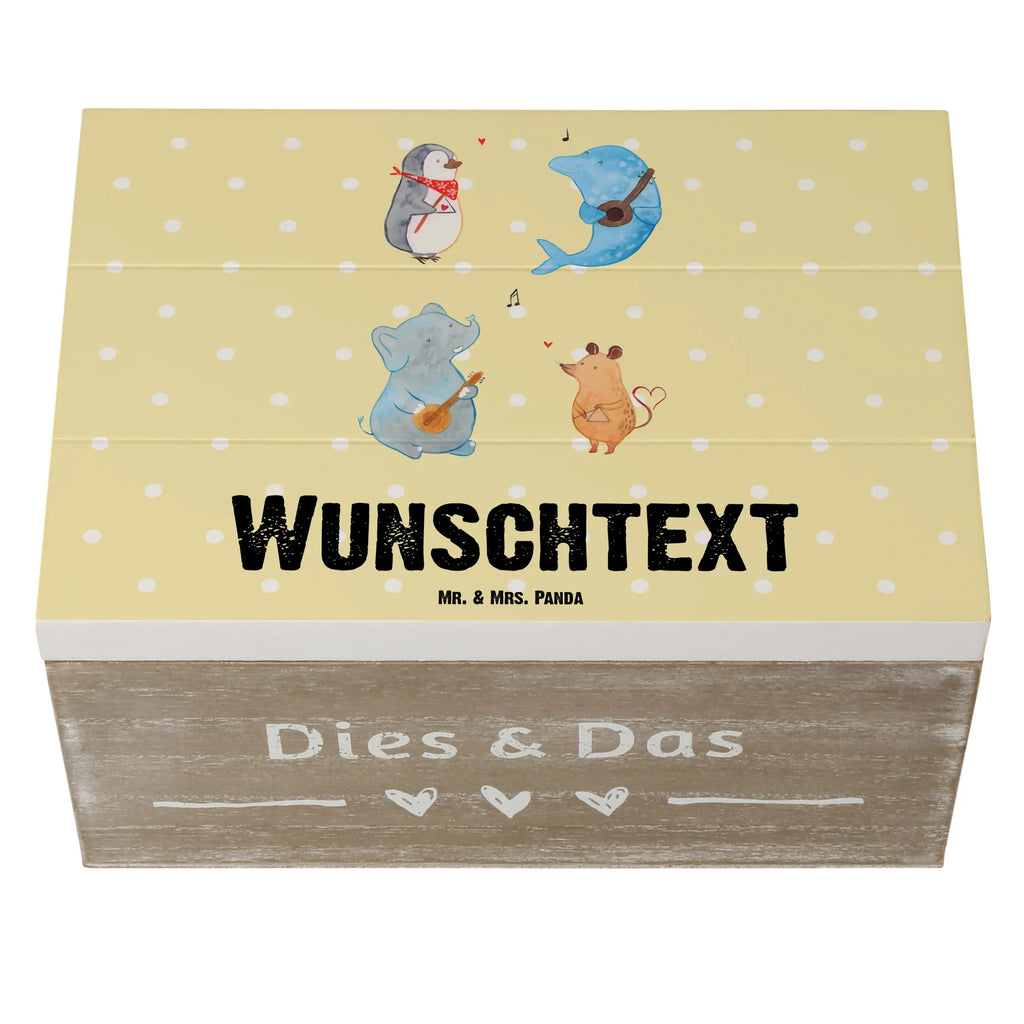 Personalisierte Holzkiste Big Band GEschenkdose Personalisiert, Dekokiste mit Namen, Kiste Personalisiert, mit Namen, Holzkiste Personalisiert, Aufbewahrungsbox mit Namen, Schatzkiste Personalisiert, Dekokiste Personalisiert, Truhe mit Namen, Geschenkbox Personalisiert, Schatulle mit Namen, Holzkiste mit Namen, Schatzkiste mit Namen, Kiste mit Namen, Truhe Personalisiert, Erinnerungsbox mit Namen, Erinnerungskiste Personalisiert, Erinnerungsbox Personalisiert, Aufbewahrungsbox Personalisiert, Schatulle Personalisiert, Lustige Sprüche, Tiere, Tiermotive, Gute Laune, Musikanten, Maus, Band, Gitarre, Triangel, Hund, Delfin, Elefant, Pinguin, Musik