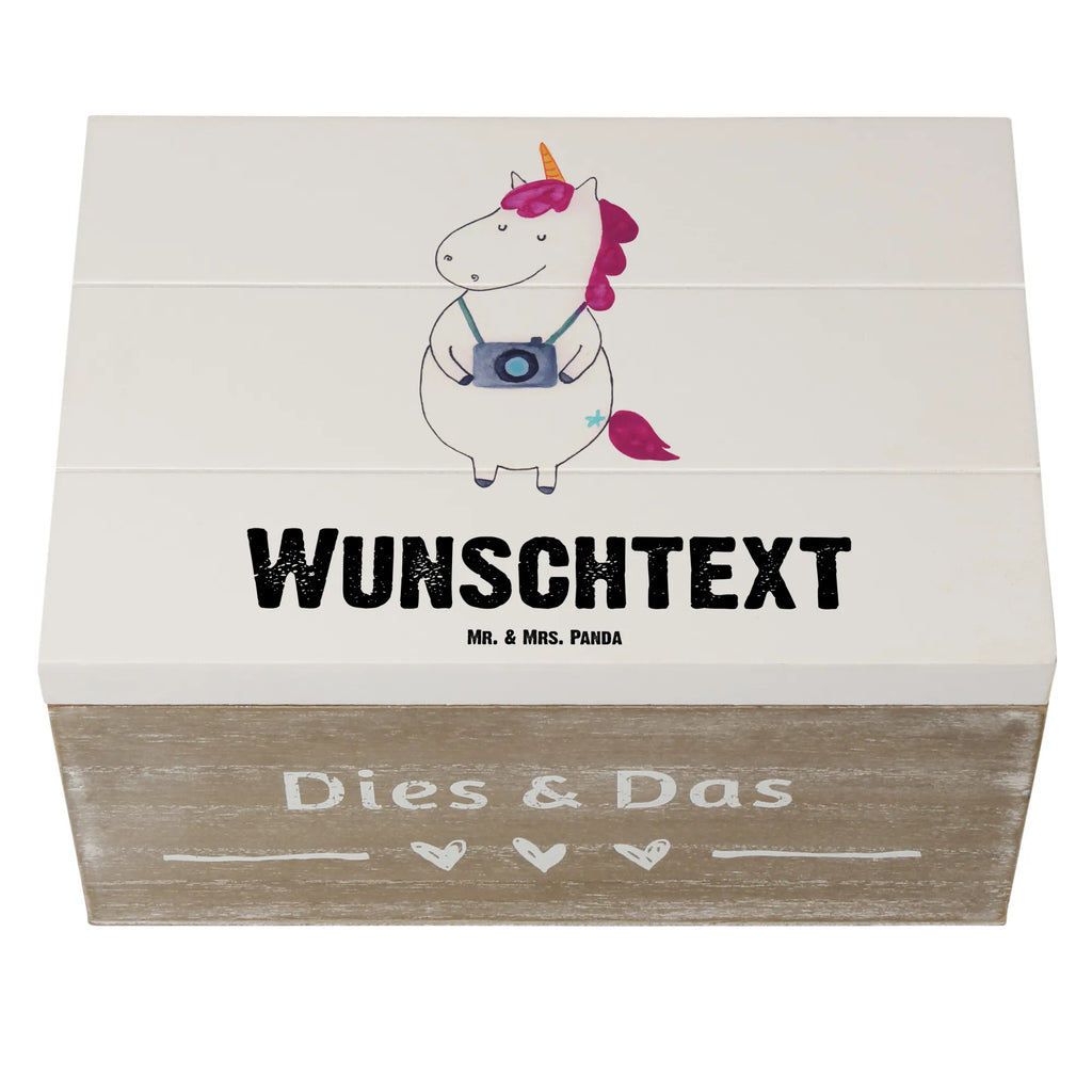 Personalizowane drewniane pudełko Jednorożec fotograf Jednorożec, jednorożce, dekoracje jednorożca, jednorożec