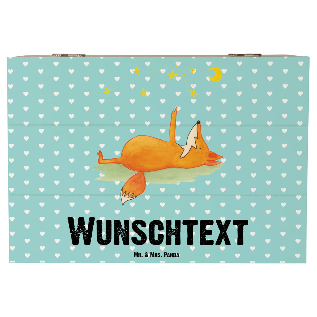 Personalised wooden chest Fox Stars fox, foxes, forest wildlife, clever as a fox, animal lover, Saying positive, Saying beautiful, Fox, Always Look on the Bright Side of Life, Romance, words of consolation