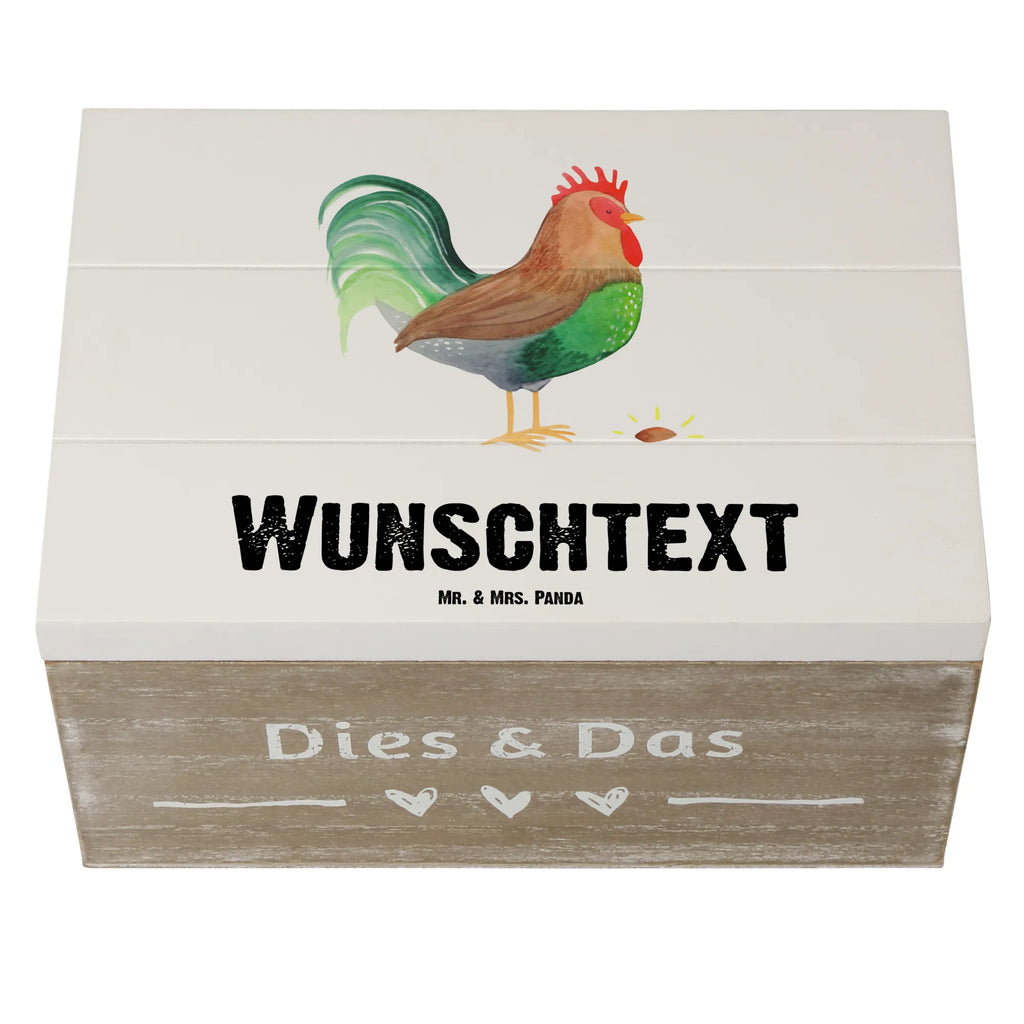 Personalised wooden chest Faucet grain farm, farm animals, animals, eggs, nature, corn, cock, hen