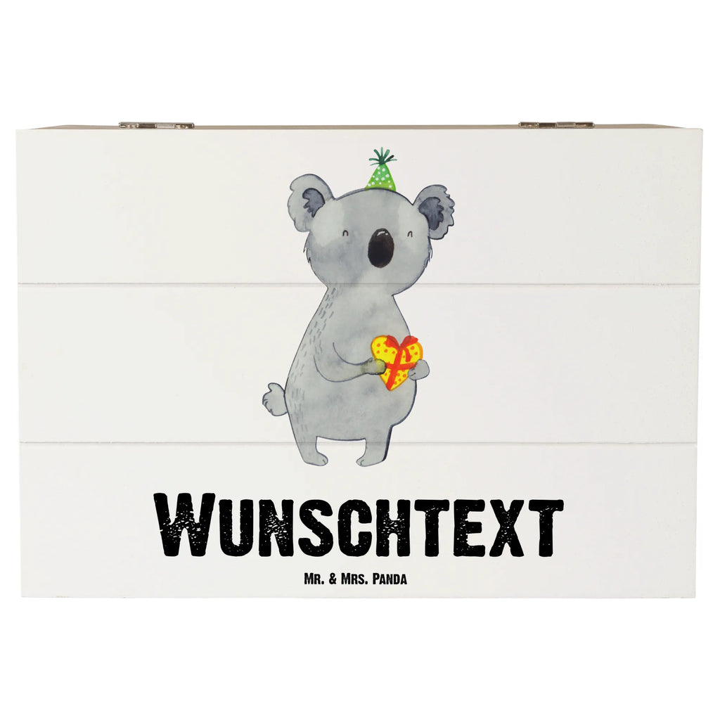 Personalised wooden chest Koala bear Gift Koala, Birthday, Present, Party