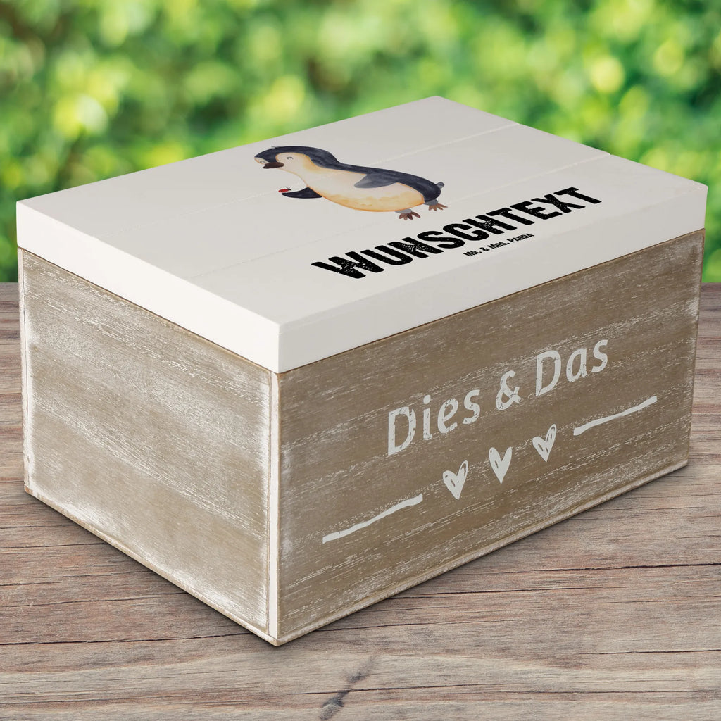 Personalised wooden chest Penguin ladybug Erinnerungsbox mit Namen, Erinnerungskiste Personalisiert, Schatzkiste mit Namen, Erinnerungsbox Personalisiert, Kiste Personalisiert, Schatzkiste Personalisiert, Schatulle Personalisiert, Holzkiste Personalisiert, GEschenkdose Personalisiert, Geschenkbox Personalisiert, Schatulle mit Namen, Truhe Personalisiert, Kiste mit Namen, Holzkiste mit Namen, Dekokiste mit Namen, Truhe mit Namen, Aufbewahrungsbox mit Namen, Dekokiste Personalisiert, Aufbewahrungsbox Personalisiert, mit Namen, Pinguin, Glück, Marienkäfer, Lebensfreude, Liebe, Freude, Wunder, Pinguine