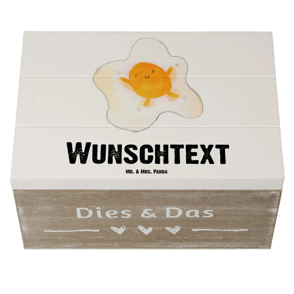 Personalizowane drewniane pudełko jajko sadzone jajko Motywy zwierzęce, dobra energia, zabawne powiedzonka, zwierzęta