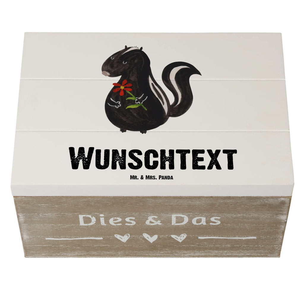 Personalisierte Holzkiste Stinktier Blume Erinnerungsbox Personalisiert, Schatzkiste Personalisiert, mit Namen, Aufbewahrungsbox Personalisiert, Geschenkbox Personalisiert, Aufbewahrungsbox mit Namen, Kiste Personalisiert, Truhe Personalisiert, Dekokiste mit Namen, Truhe mit Namen, Dekokiste Personalisiert, Erinnerungsbox mit Namen, Erinnerungskiste Personalisiert, Holzkiste Personalisiert, Holzkiste mit Namen, Schatulle Personalisiert, Kiste mit Namen, GEschenkdose Personalisiert, Schatulle mit Namen, Schatzkiste mit Namen, Stinktier, Skunk, Tagträumer, Stinki, Stinker, Träume, Dreams, Raubtier, Verträumt, Wildtier