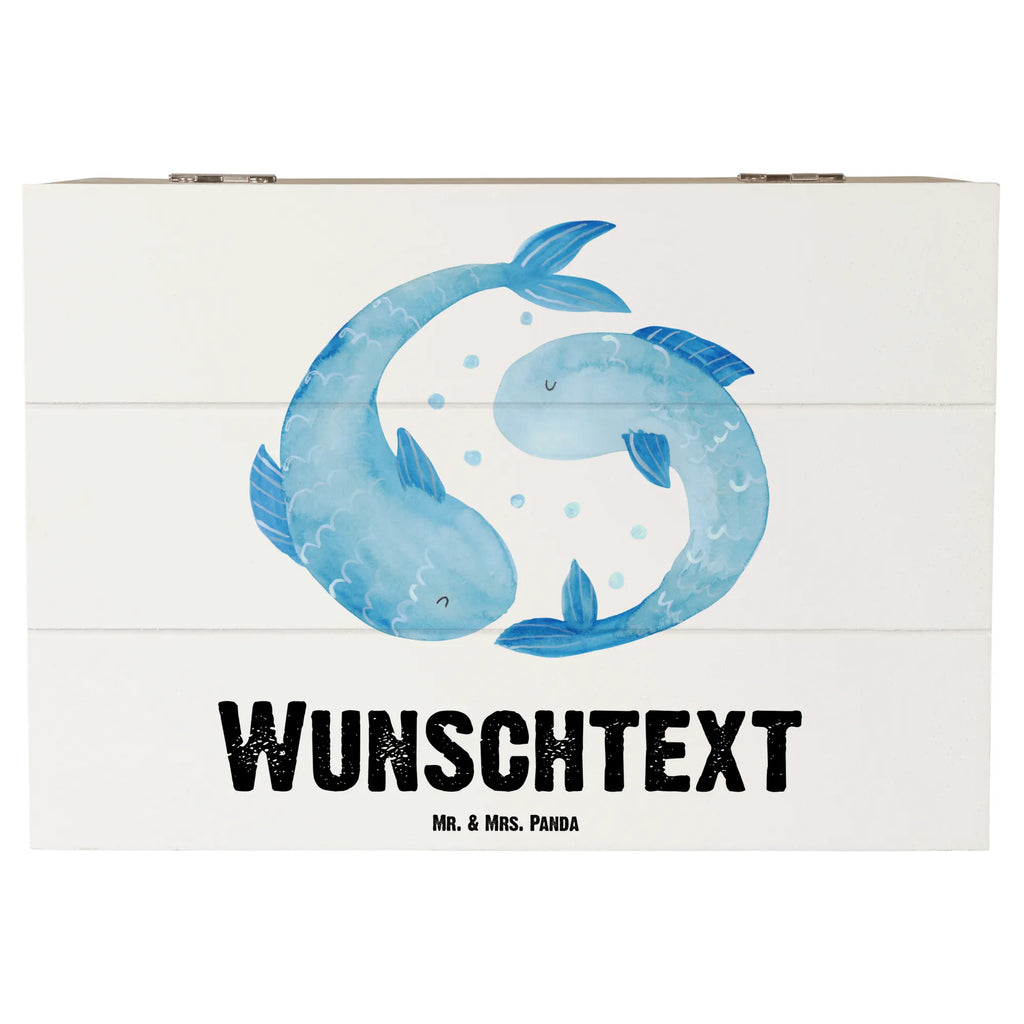 Personalised wooden chest Star sign fish constellations, birthdays, astrology, zodiac, date of birth, month of birth, gift february, fish constellation, fish, fish sign, fish gift, birthday february, birthday march, gift march