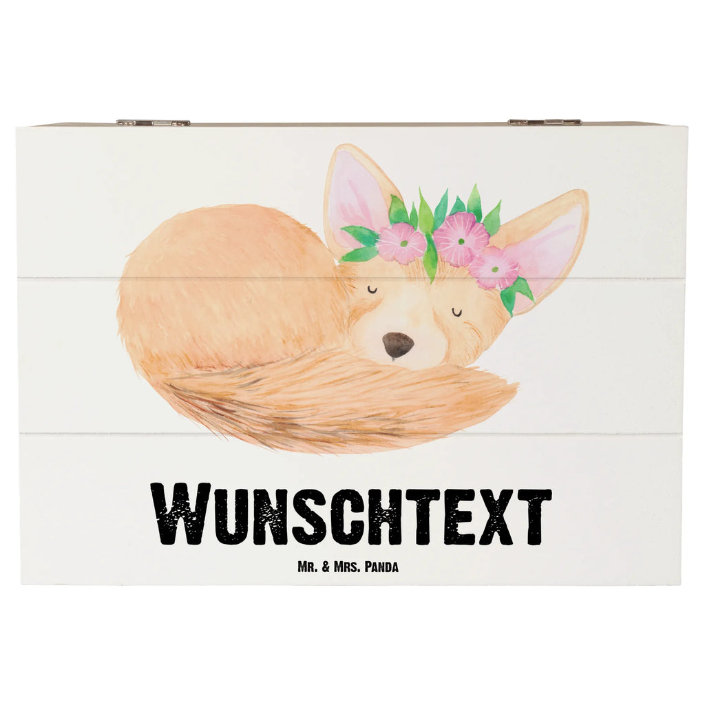 Personalizowane drewniane pudełko lis pustynny kwiaty mit Namen, Dekokiste Personalisiert, Truhe mit Namen, Holzkiste mit Namen, Aufbewahrungsbox mit Namen, Erinnerungsbox mit Namen, Schatzkiste Personalisiert, Erinnerungsbox Personalisiert, Kiste mit Namen, Kiste Personalisiert, Schatulle Personalisiert, Schatulle mit Namen, Schatzkiste mit Namen, Erinnerungskiste Personalisiert, GEschenkdose Personalisiert, Truhe Personalisiert, Aufbewahrungsbox Personalisiert, Holzkiste Personalisiert, Geschenkbox Personalisiert, Dekokiste mit Namen, Afrika, Wildtiere, Blumen, Wüstenfuchs, Glücklich, Wüste, Blumenkranz