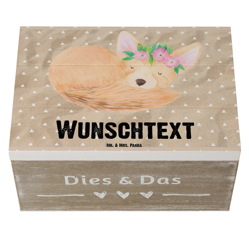Personalizowane drewniane pudełko lis pustynny kwiaty mit Namen, Dekokiste Personalisiert, Truhe mit Namen, Holzkiste mit Namen, Aufbewahrungsbox mit Namen, Erinnerungsbox mit Namen, Schatzkiste Personalisiert, Erinnerungsbox Personalisiert, Kiste mit Namen, Kiste Personalisiert, Schatulle Personalisiert, Schatulle mit Namen, Schatzkiste mit Namen, Erinnerungskiste Personalisiert, GEschenkdose Personalisiert, Truhe Personalisiert, Aufbewahrungsbox Personalisiert, Holzkiste Personalisiert, Geschenkbox Personalisiert, Dekokiste mit Namen, Afrika, Wildtiere, Blumen, Wüstenfuchs, Glücklich, Wüste, Blumenkranz