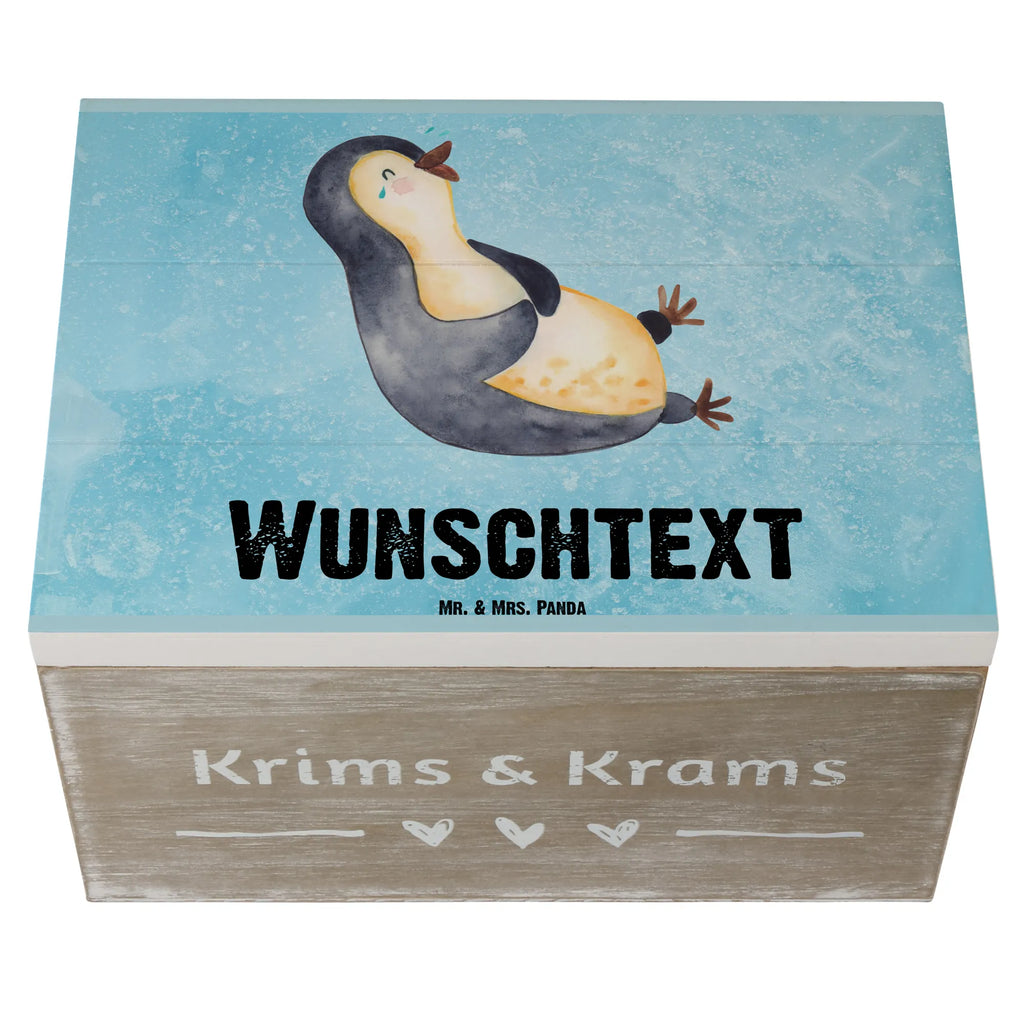 Personalizowane drewniane pudełko pingwin Śmiech Kiste mit Namen, Dekokiste Personalisiert, Truhe Personalisiert, Geschenkbox Personalisiert, Dekokiste mit Namen, Aufbewahrungsbox Personalisiert, Schatzkiste Personalisiert, Schatulle mit Namen, mit Namen, Schatzkiste mit Namen, Erinnerungsbox mit Namen, Schatulle Personalisiert, Kiste Personalisiert, Holzkiste mit Namen, Holzkiste Personalisiert, Erinnerungsbox Personalisiert, Aufbewahrungsbox mit Namen, GEschenkdose Personalisiert, Truhe mit Namen, Erinnerungskiste Personalisiert, Pinguin, Fröhlichkeit, Pinguine, Humor, Lustiger Spruch, Optimismus, Lachen, Fröhlich