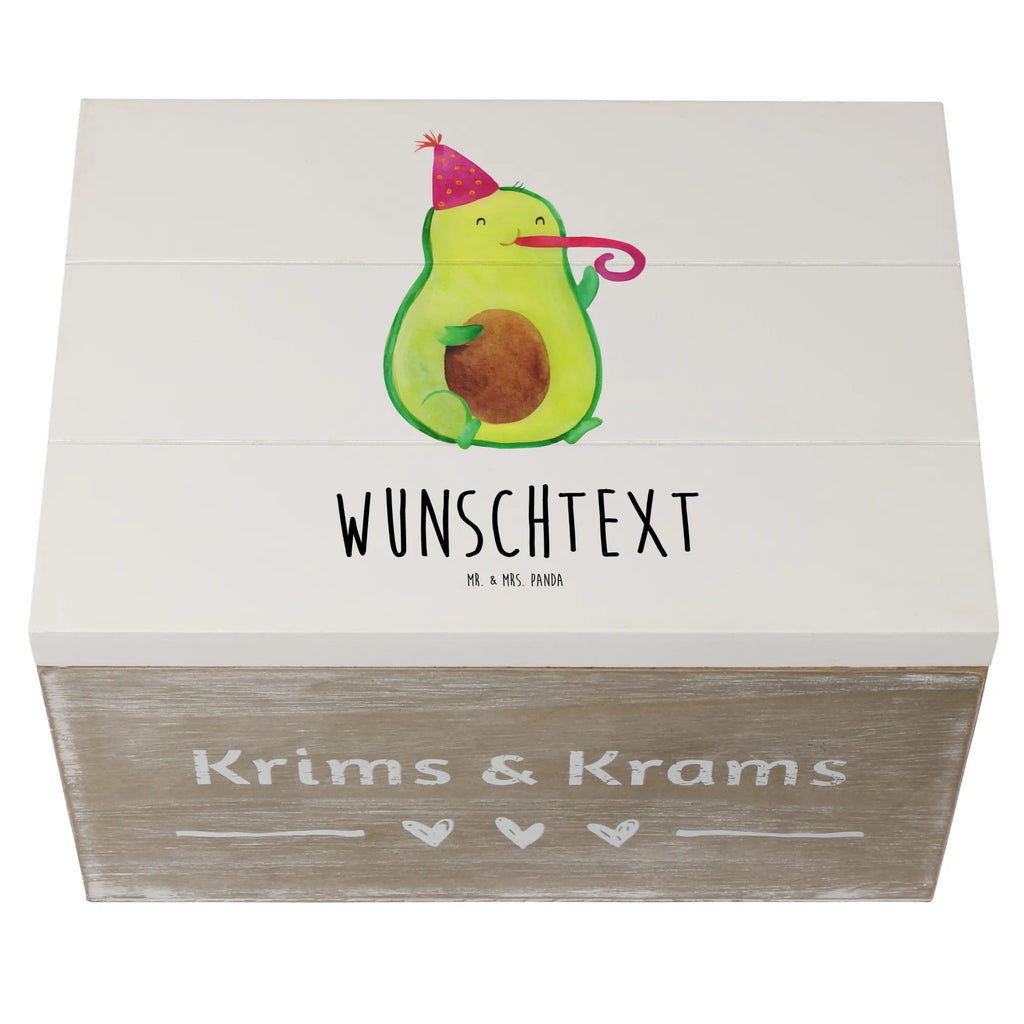 Personalised wooden chest avocado Celebration Holzkiste mit Namen, Kiste mit Namen, Holzkiste Personalisiert, Aufbewahrungsbox mit Namen, Geschenkbox Personalisiert, Kiste Personalisiert, Erinnerungskiste Personalisiert, Schatzkiste mit Namen, Aufbewahrungsbox Personalisiert, Schatulle mit Namen, Dekokiste mit Namen, Truhe mit Namen, Schatzkiste Personalisiert, mit Namen, Truhe Personalisiert, GEschenkdose Personalisiert, Erinnerungsbox Personalisiert, Schatulle Personalisiert, Erinnerungsbox mit Namen, Dekokiste Personalisiert, Veggie, Vegan, Gesund, Avocado, Gute Laune, Feier, Party, Feierlichkeit, Tröte, Geburtstag, Fete