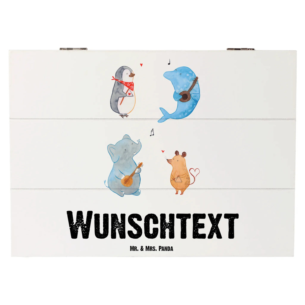 Personalisierte Holzkiste Big Band GEschenkdose Personalisiert, Dekokiste mit Namen, Kiste Personalisiert, mit Namen, Holzkiste Personalisiert, Aufbewahrungsbox mit Namen, Schatzkiste Personalisiert, Dekokiste Personalisiert, Truhe mit Namen, Geschenkbox Personalisiert, Schatulle mit Namen, Holzkiste mit Namen, Schatzkiste mit Namen, Kiste mit Namen, Truhe Personalisiert, Erinnerungsbox mit Namen, Erinnerungskiste Personalisiert, Erinnerungsbox Personalisiert, Aufbewahrungsbox Personalisiert, Schatulle Personalisiert, Lustige Sprüche, Tiere, Tiermotive, Gute Laune, Musikanten, Maus, Band, Gitarre, Triangel, Hund, Delfin, Elefant, Pinguin, Musik