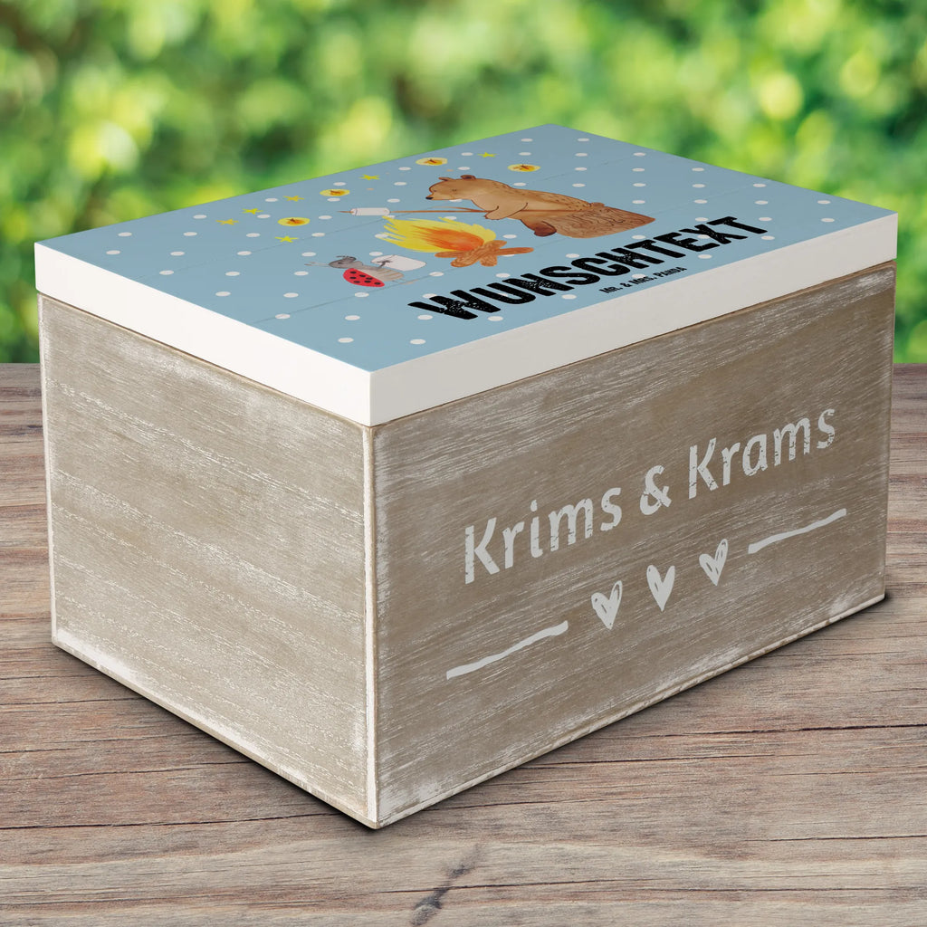 Personalisierte Holzkiste Bär & Marienkäfer Lagerfeuer Dekokiste mit Namen, Kiste Personalisiert, Schatzkiste mit Namen, mit Namen, Holzkiste Personalisiert, Schatzkiste Personalisiert, Erinnerungskiste Personalisiert, Schatulle mit Namen, Kiste mit Namen, Erinnerungsbox mit Namen, GEschenkdose Personalisiert, Truhe Personalisiert, Truhe mit Namen, Aufbewahrungsbox Personalisiert, Aufbewahrungsbox mit Namen, Schatulle Personalisiert, Holzkiste mit Namen, Erinnerungsbox Personalisiert, Dekokiste Personalisiert, Geschenkbox Personalisiert, Bär, Teddybär, Teddy, Lagerfeuer