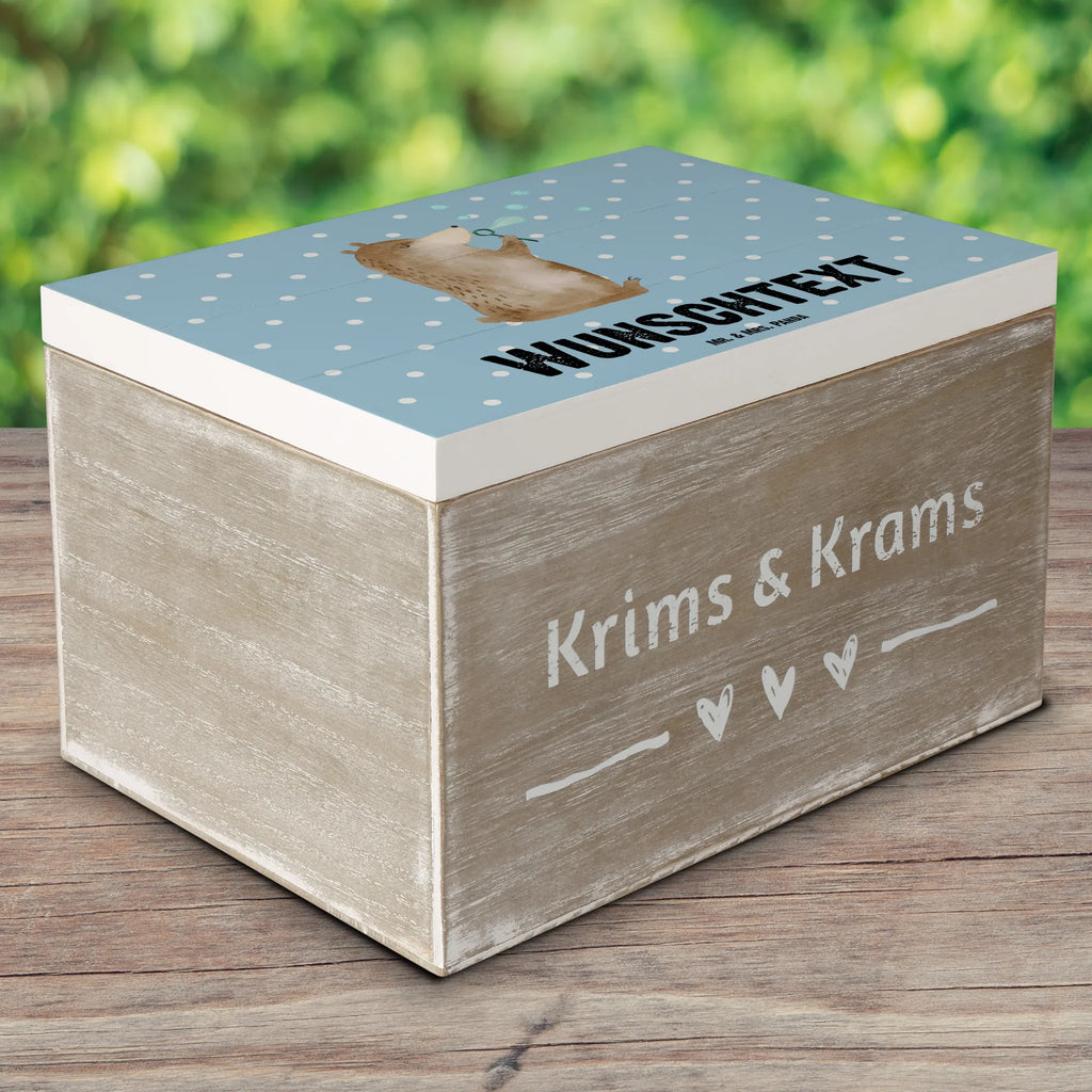 Personalizowane drewniane pudełko niedźwiedź bańki mydlane Schatzkiste mit Namen, Erinnerungsbox mit Namen, Holzkiste mit Namen, Truhe Personalisiert, Schatzkiste Personalisiert, Schatulle Personalisiert, Erinnerungsbox Personalisiert, Kiste Personalisiert, Kiste mit Namen, Aufbewahrungsbox mit Namen, Aufbewahrungsbox Personalisiert, GEschenkdose Personalisiert, Geschenkbox Personalisiert, Holzkiste Personalisiert, Schatulle mit Namen, Dekokiste Personalisiert, Erinnerungskiste Personalisiert, Dekokiste mit Namen, Truhe mit Namen, mit Namen, Teddy, Bär, Teddybär, Seifenblasen Bär Lustig Sein Glücklich Traurig Happy