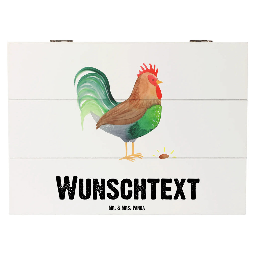 Personalised wooden chest Faucet grain farm, farm animals, animals, eggs, nature, corn, cock, hen