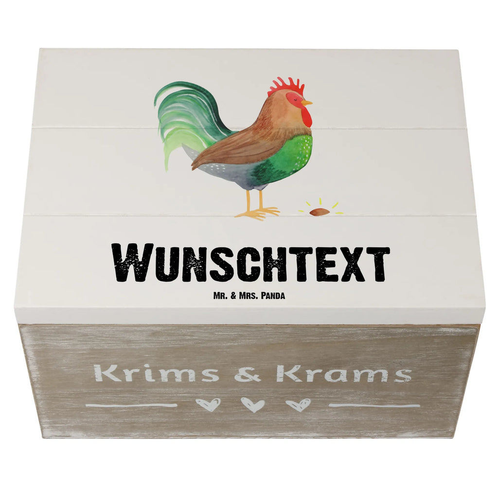 Personalised wooden chest Faucet grain farm, farm animals, animals, eggs, nature, corn, cock, hen