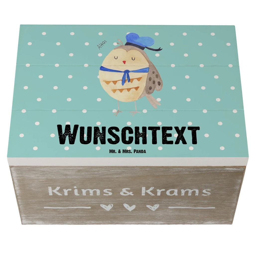 Personalisierte Holzkiste Eule Matrose Truhe Personalisiert, Erinnerungsbox mit Namen, Schatzkiste Personalisiert, Truhe mit Namen, Schatulle Personalisiert, Dekokiste Personalisiert, Schatzkiste mit Namen, Schatulle mit Namen, mit Namen, Holzkiste Personalisiert, Dekokiste mit Namen, Erinnerungskiste Personalisiert, Holzkiste mit Namen, Erinnerungsbox Personalisiert, Kiste mit Namen, GEschenkdose Personalisiert, Geschenkbox Personalisiert, Kiste Personalisiert, Aufbewahrungsbox Personalisiert, Aufbewahrungsbox mit Namen, Eule, Eule Spruch, Freundin, Ehe, Matrose, Seefahrer, Owl, Wortspiel Lustig, Eule Deko, Heimathafen, Hochzeitstag Geschenk