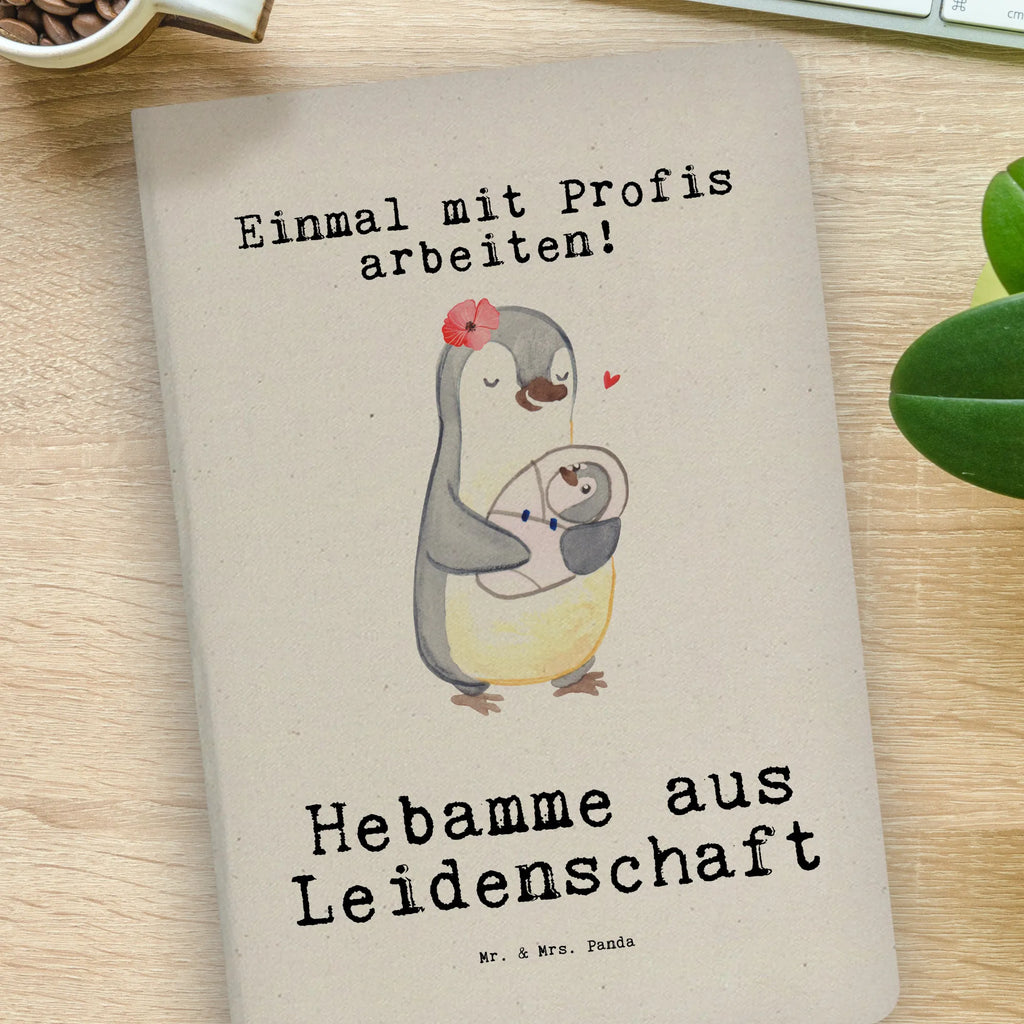 DIN A5 Baumwoll Notizbuch Hebamme aus Leidenschaft Notizen, Eintragebuch, Tagebuch, Notizblock, Adressbuch, Journal, Kladde, Skizzenbuch, Notizheft, Schreibbuch, Schreibheft, Beruf, Ausbildung, Jubiläum, Abschied, Rente, Kollege, Kollegin, Geschenk, Schenken, Arbeitskollege, Mitarbeiter, Firma, Danke, Dankeschön, Hebamme, Geburtshelfer