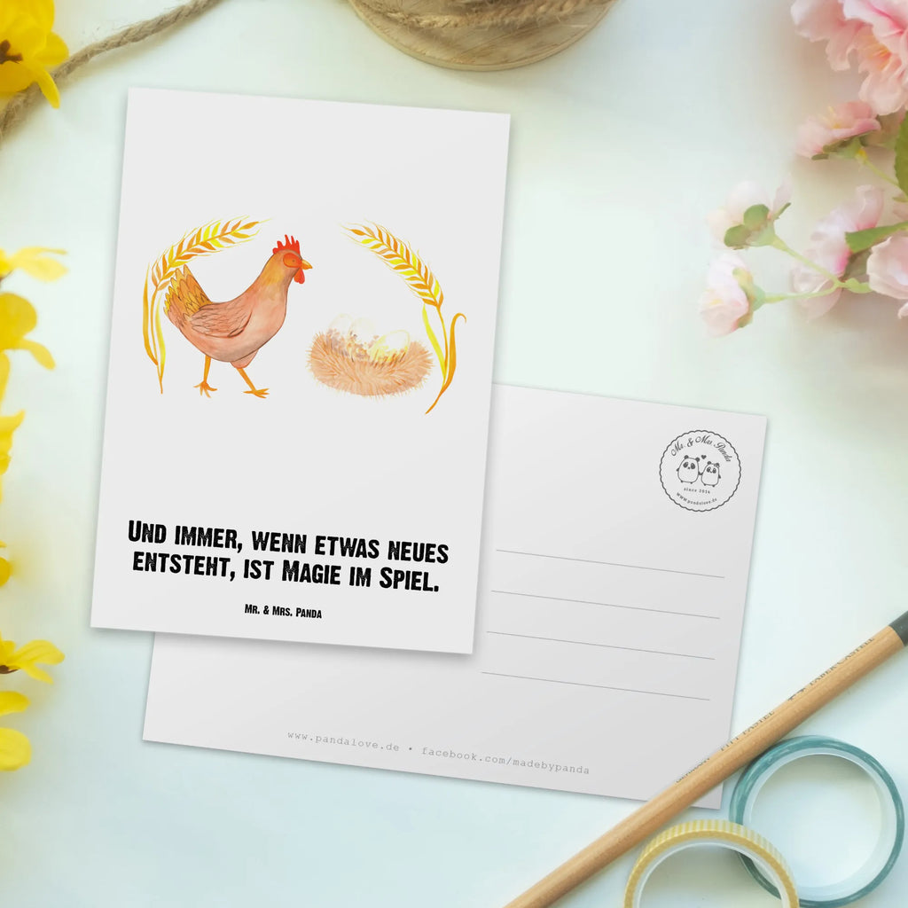 Personalised postcard Chicken Proud farm, farm animals, animals, country life, cock, birth, chicken, motivation, hen, eggs, magic, saying, yard, pregnancy