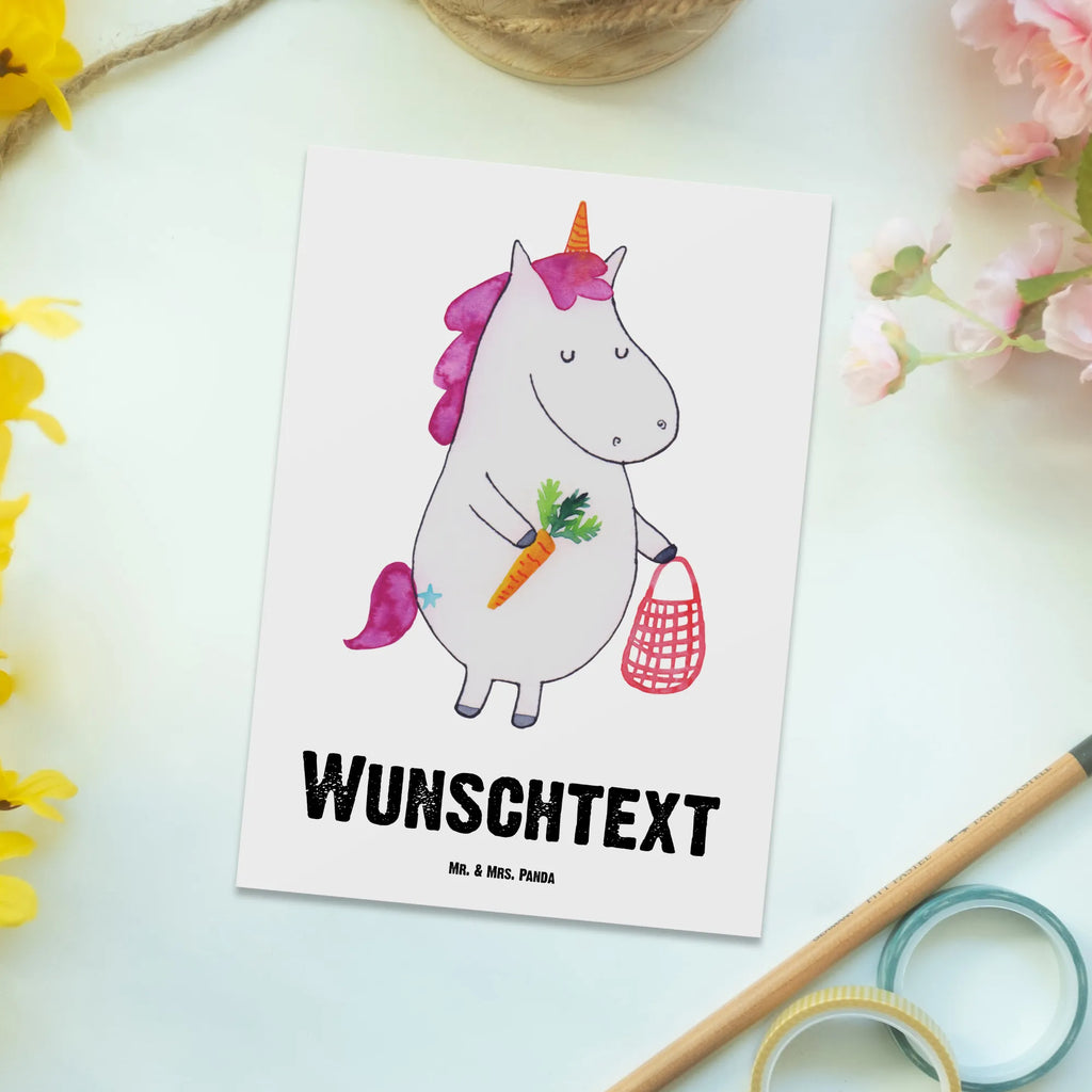 Personalised postcard unicorn Vegan unicorn, unicorns, girlfriend present, Organic, Healthy Eating, Vegan, Raw Food, girlfriend gift, Veganism, Vegetarian Food