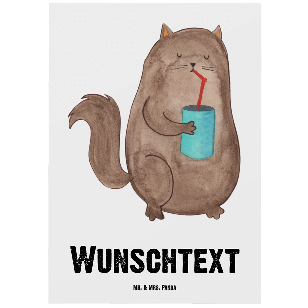 Personalised postcard Cat can cat, tomcat, kitty, meow, kitten, housecat, mama cat, love cats, cat image, cat fan, cat lover, cat fancier, cat decoration, gift for cat lover, cat owner, funny cats, cat sayings, cat motto, funny cat gifts, fan merchandise, cat stuff, animal lover, pet, food, Cats, pussy, cats, cat food